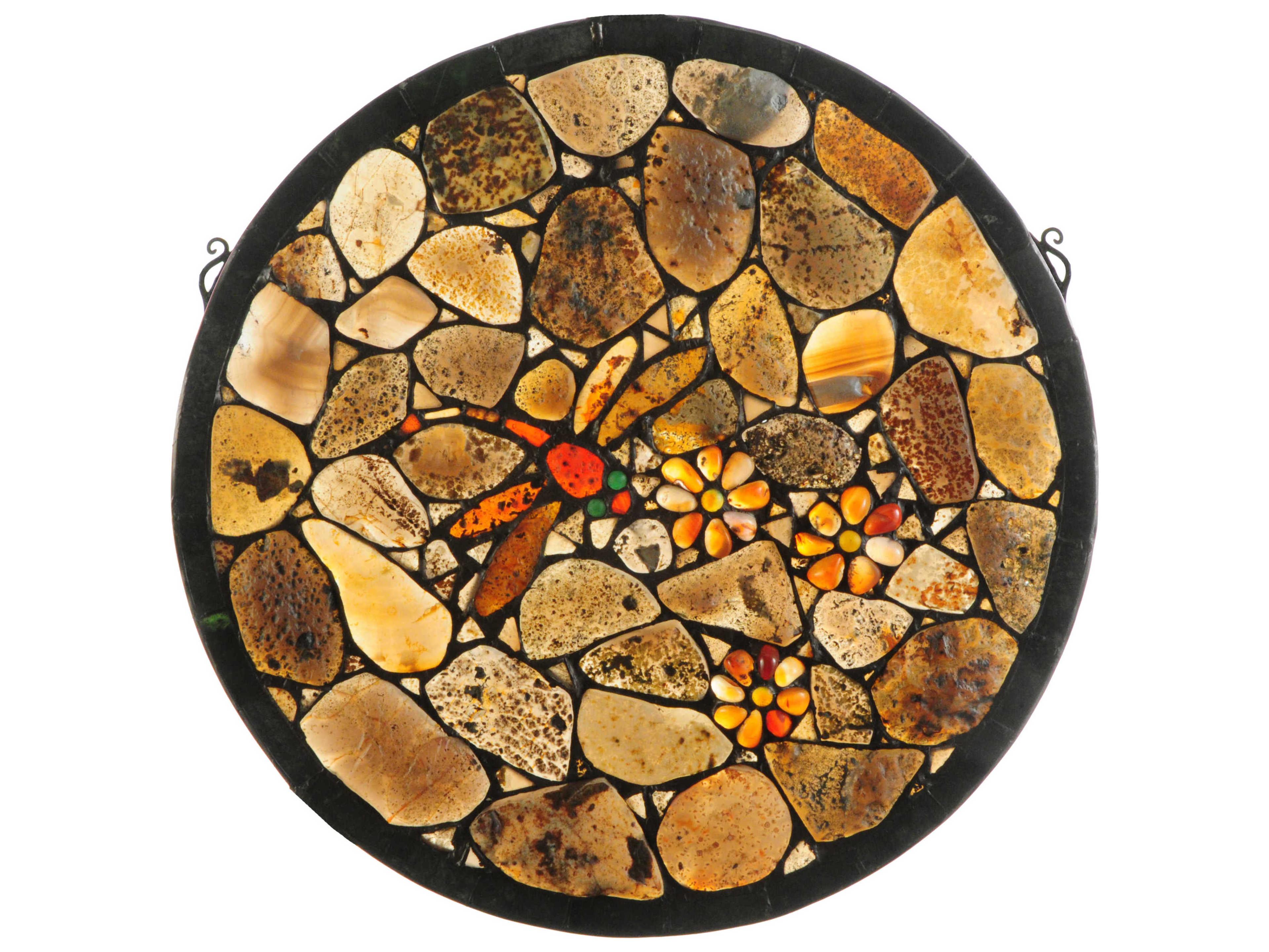 Meyda Tiffany Dragonfly Jadestone Window