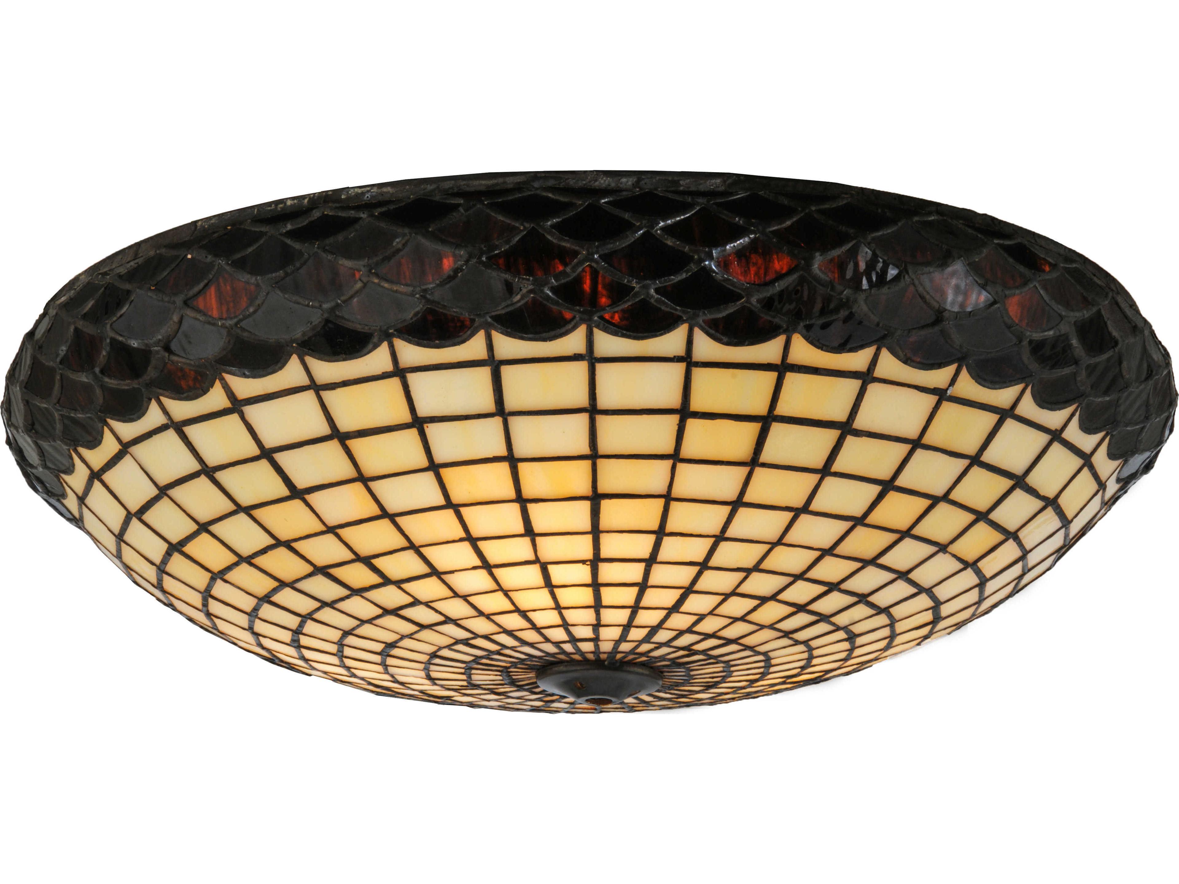 Meyda Tiffany Acorn Pan with Hooks Shade