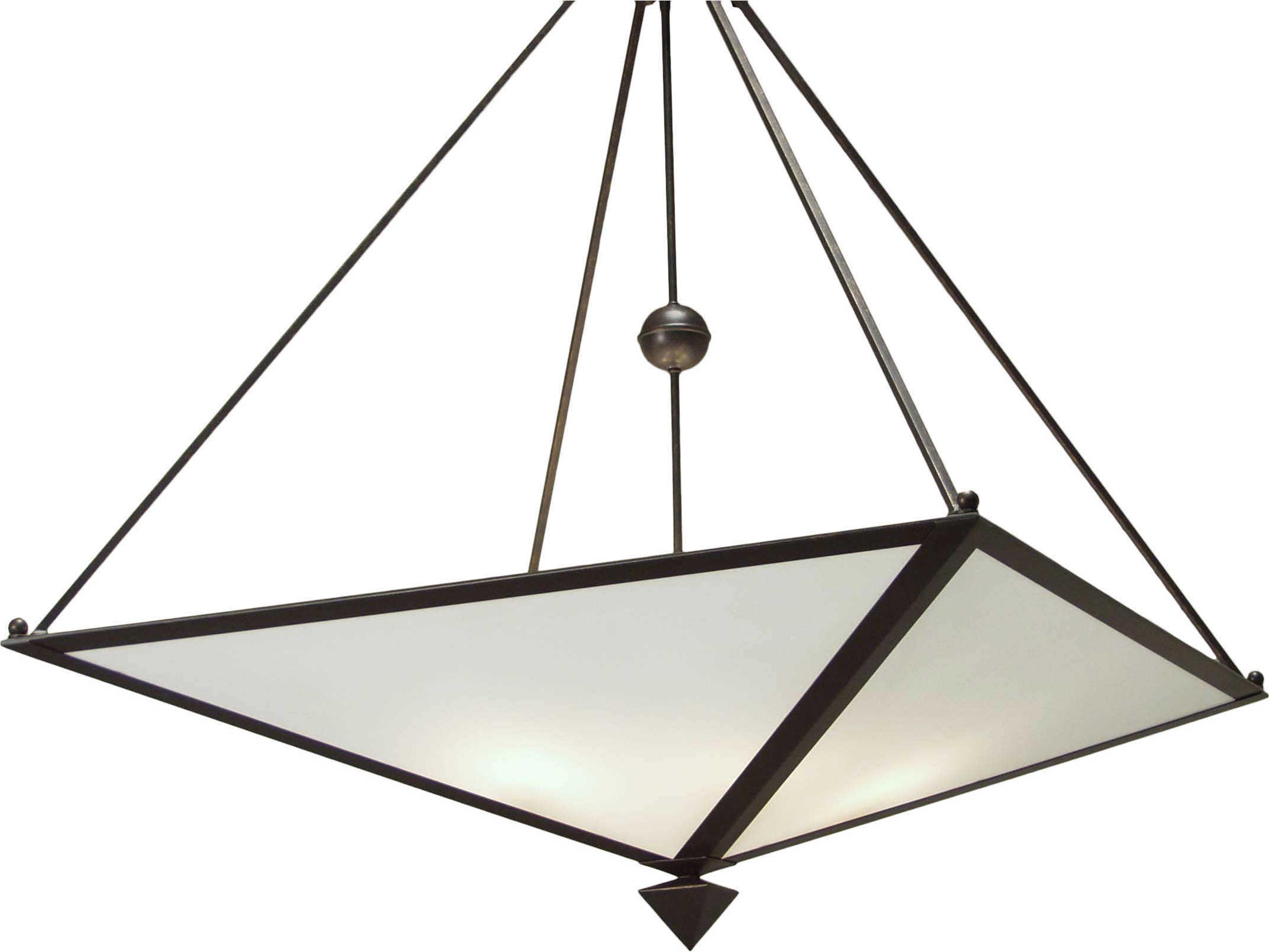 Meyda Veta 5-Light Gilded Tobacco Brown Pendant