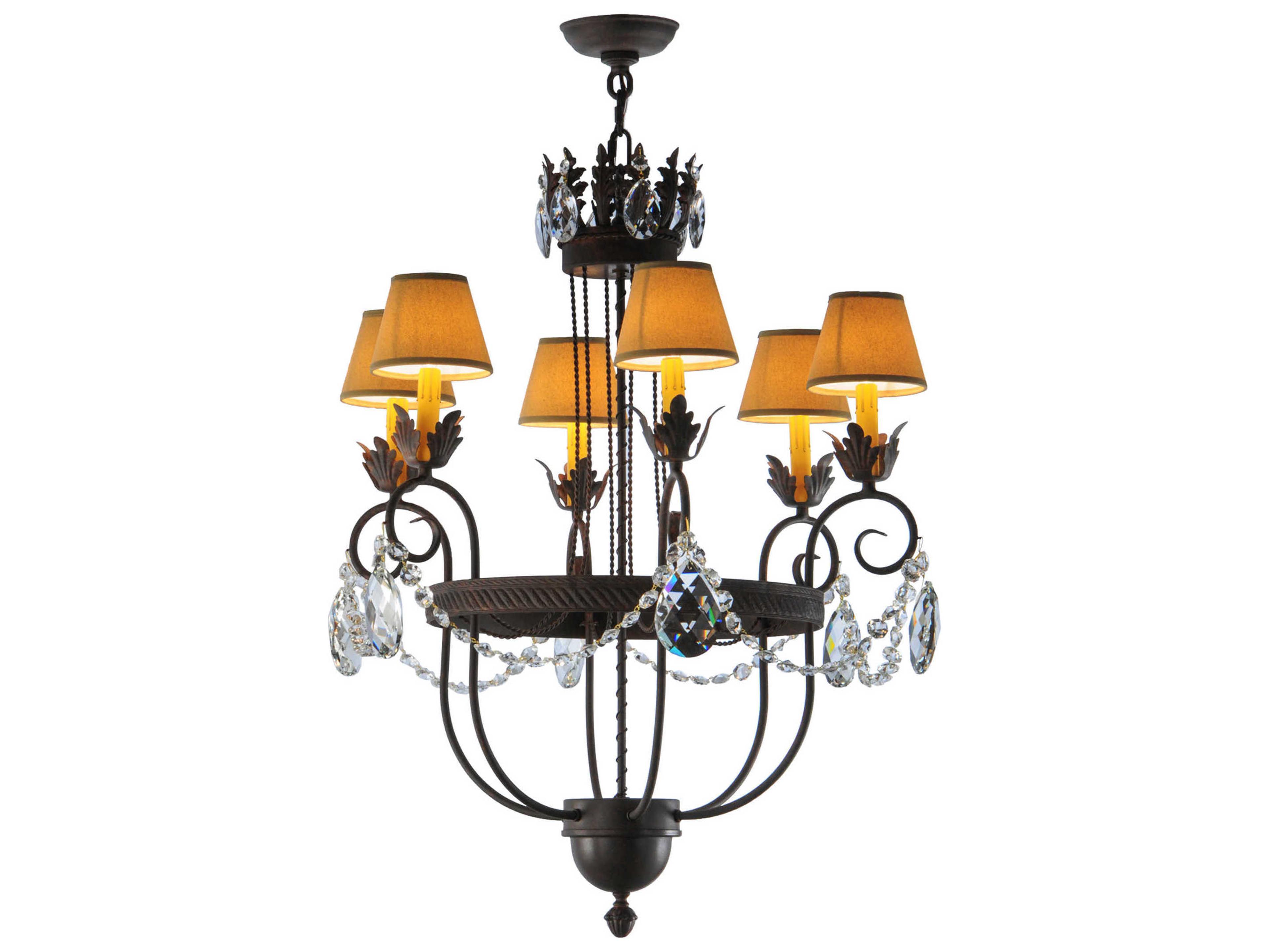 Meyda Antonia 6-light 27" Grand Chandelier