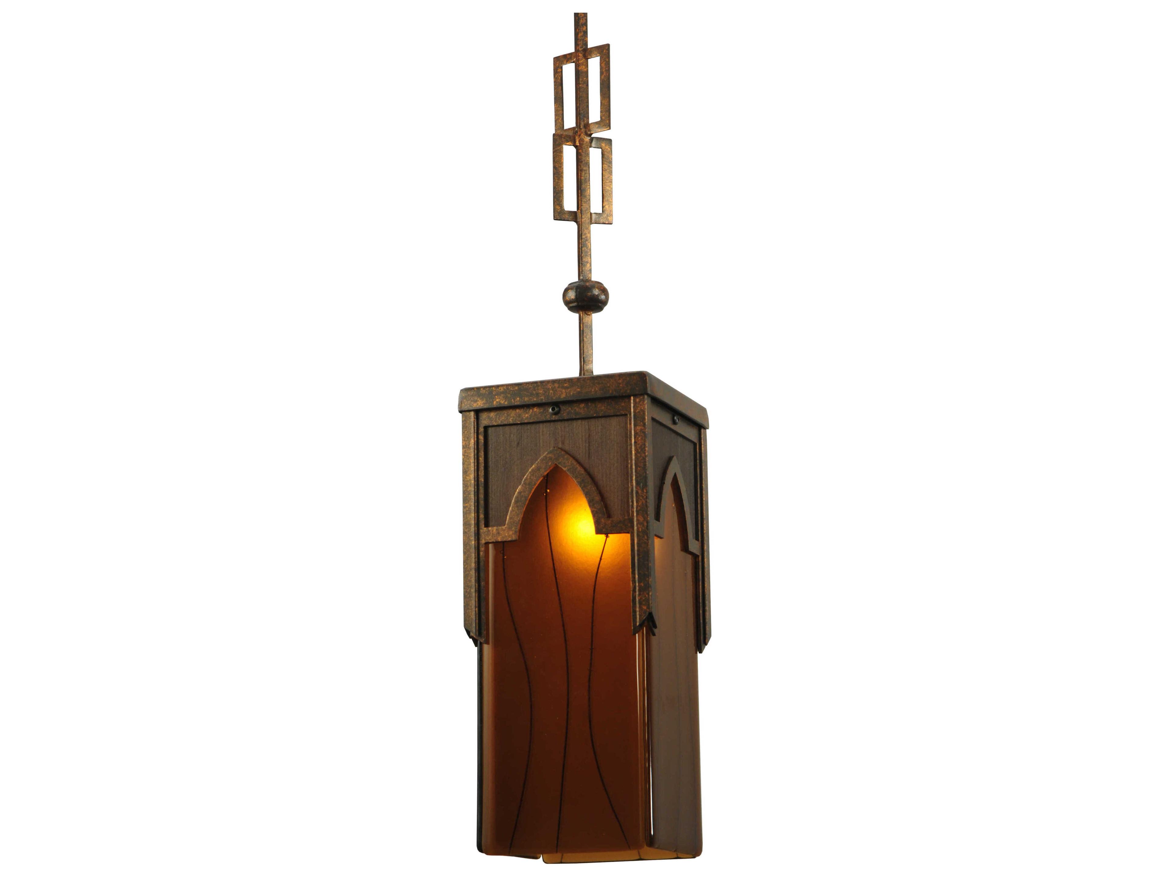 Meyda Cordoba Fused Glass Pendant Light