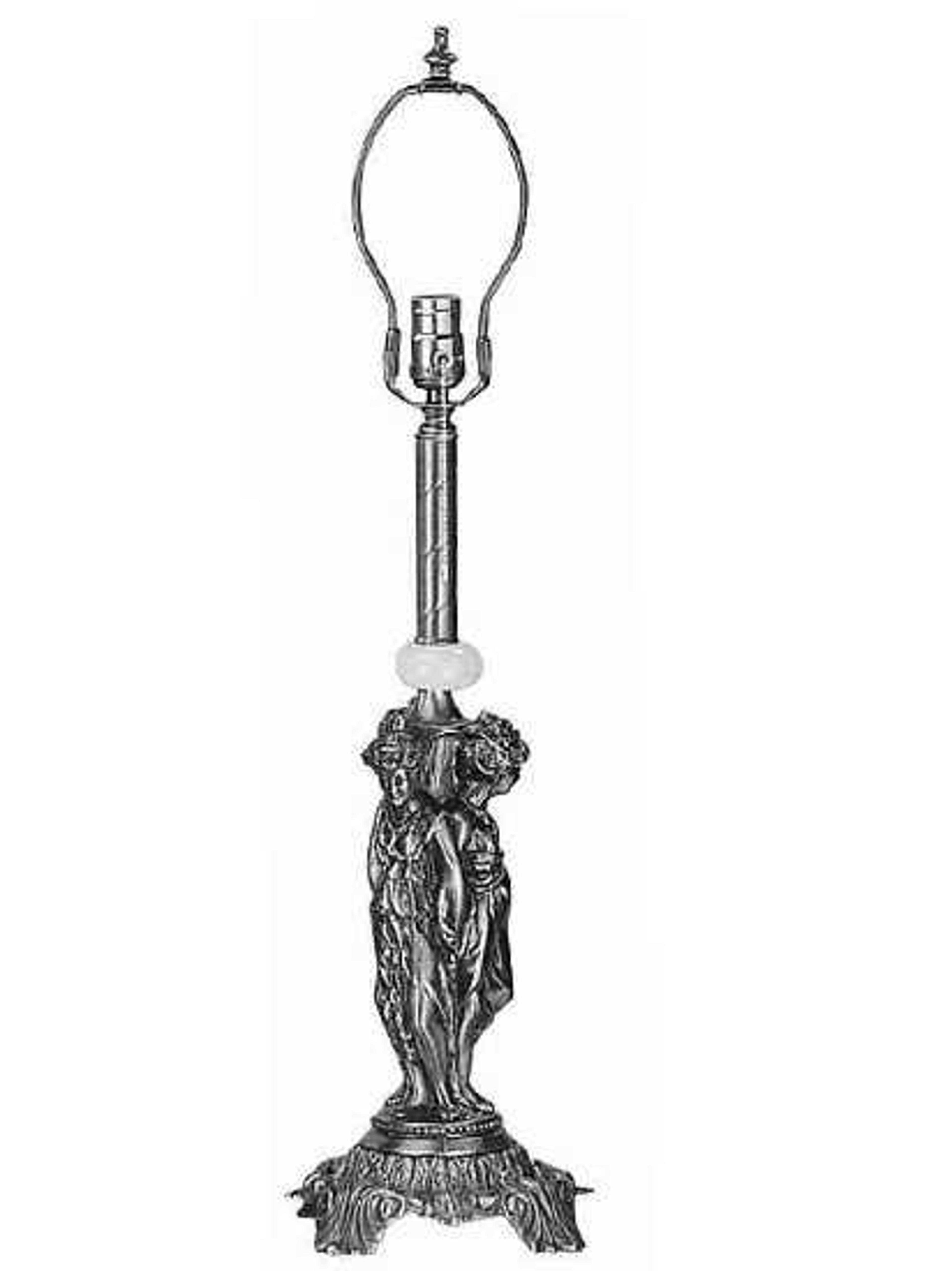 Meyda 3-Graces Table Lamp Base