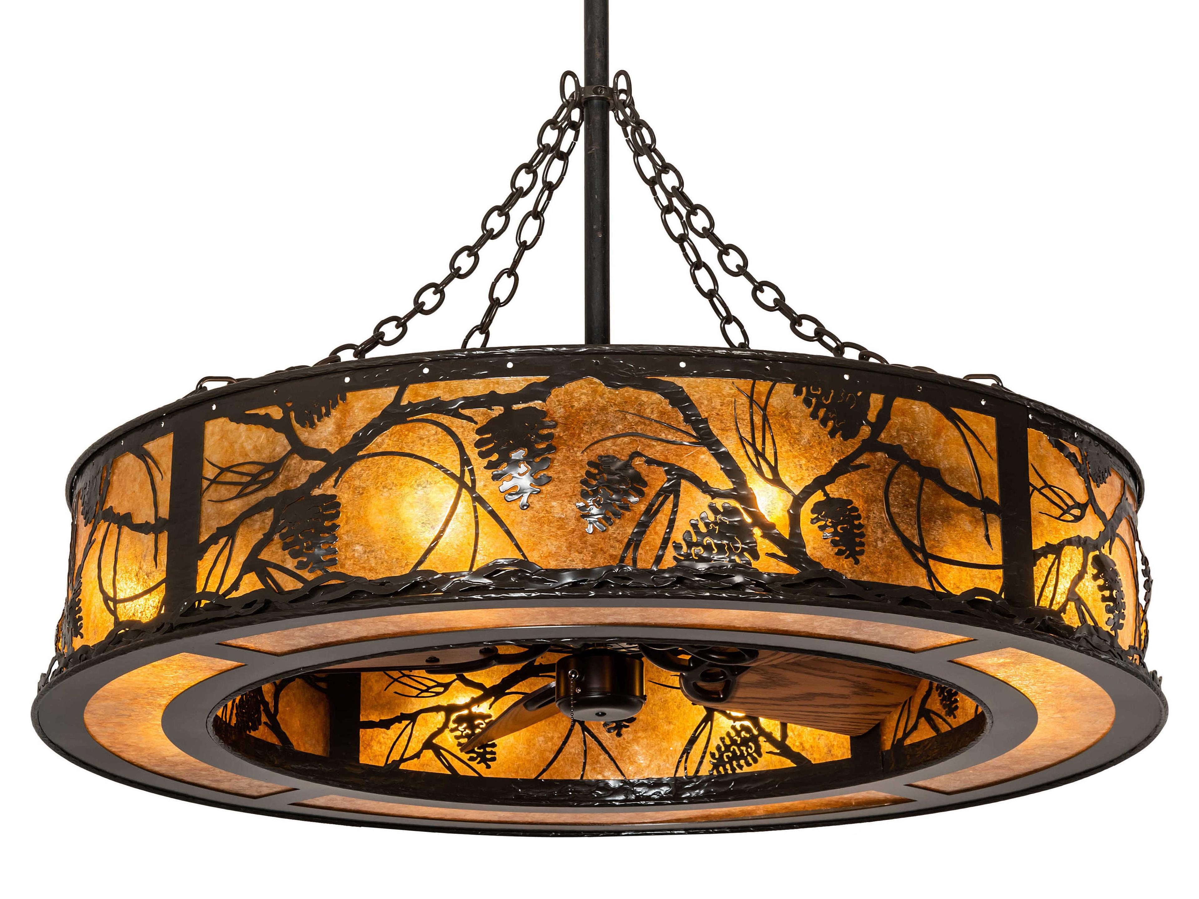 Meyda Whispering Pines 8-Light Chandel-Air