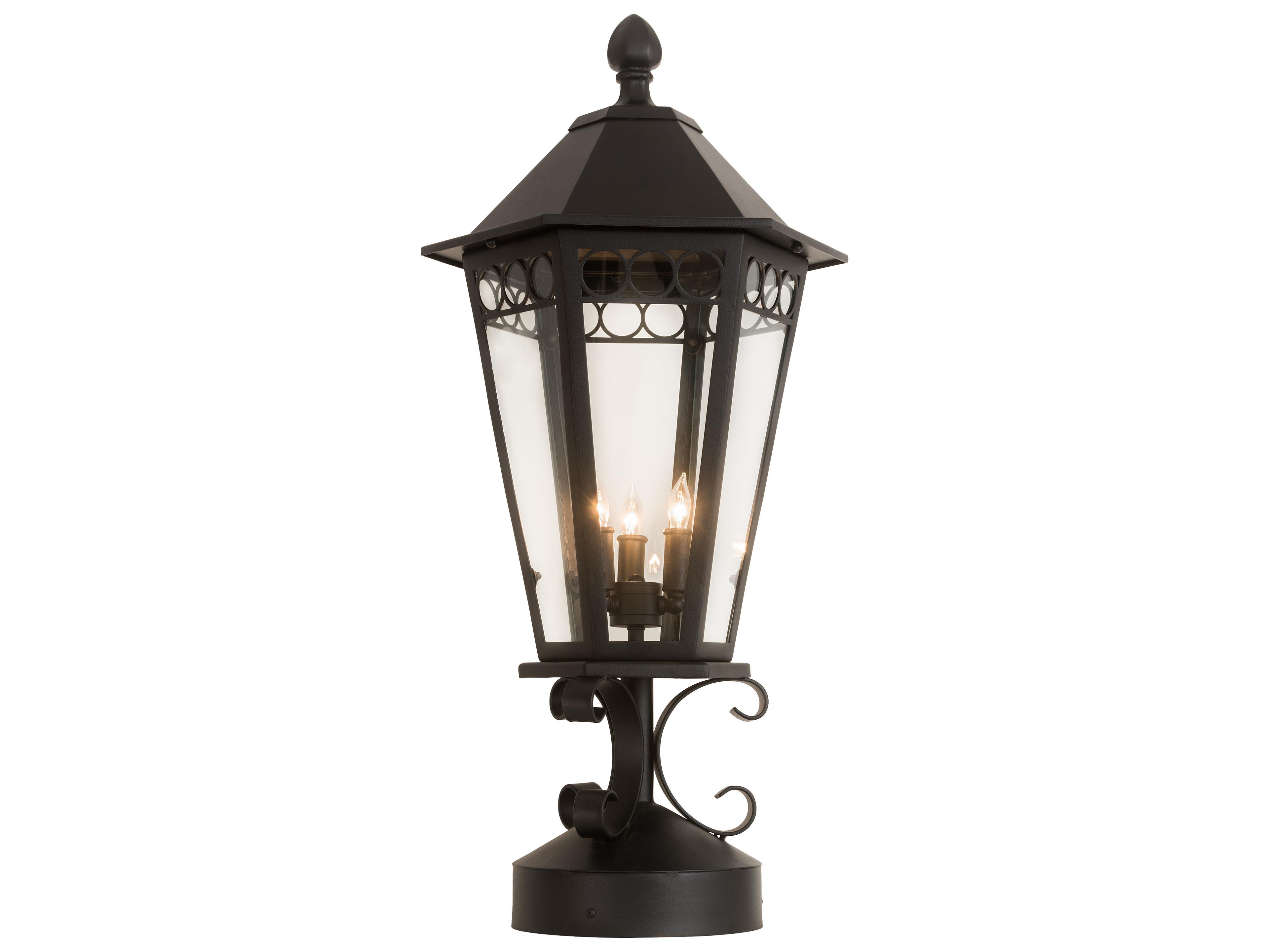 Meyda Yorkshire 3 - Light Outdoor Post Light