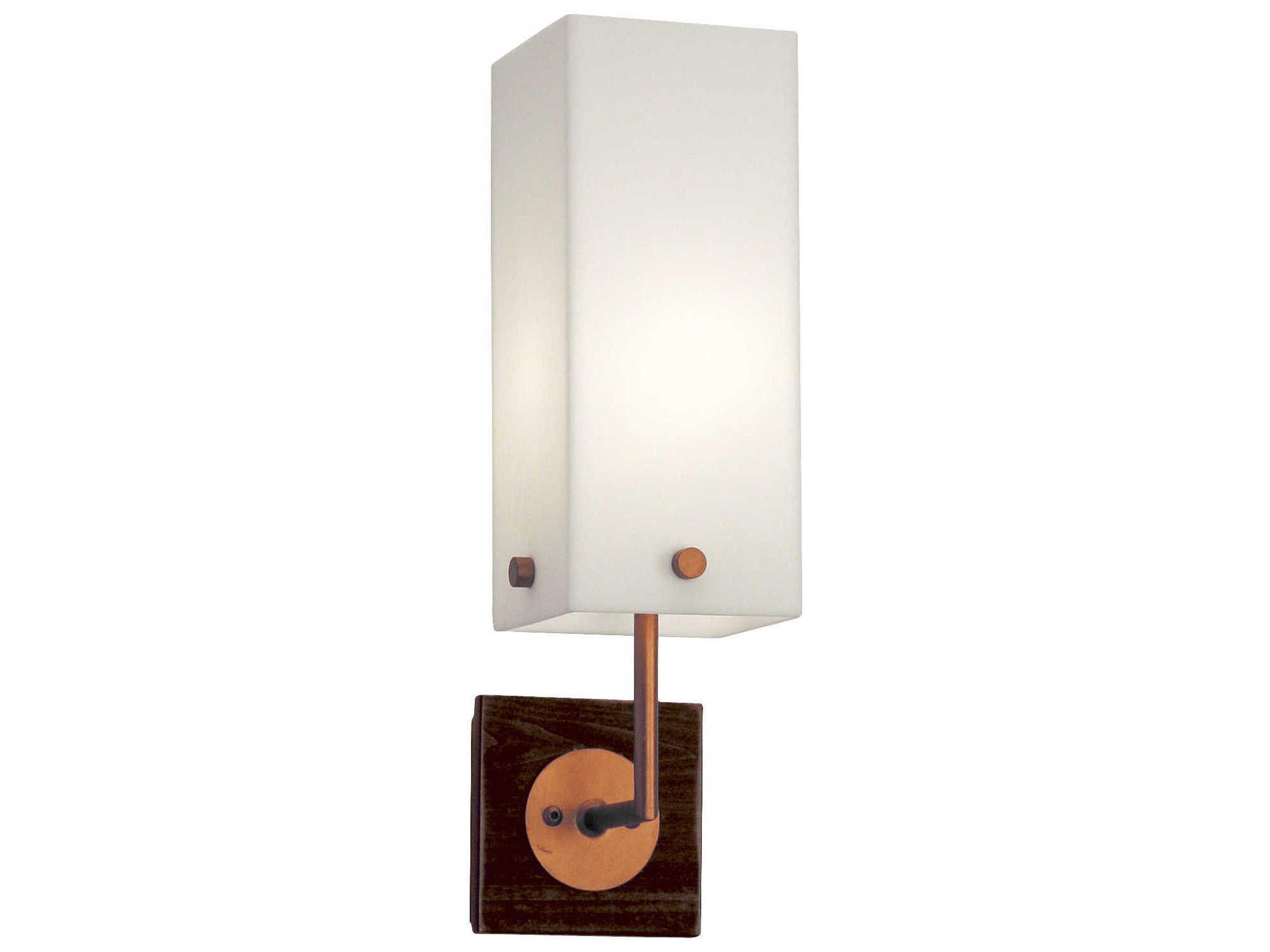 Meyda Zuria 1-Light Brown Wall Sconce