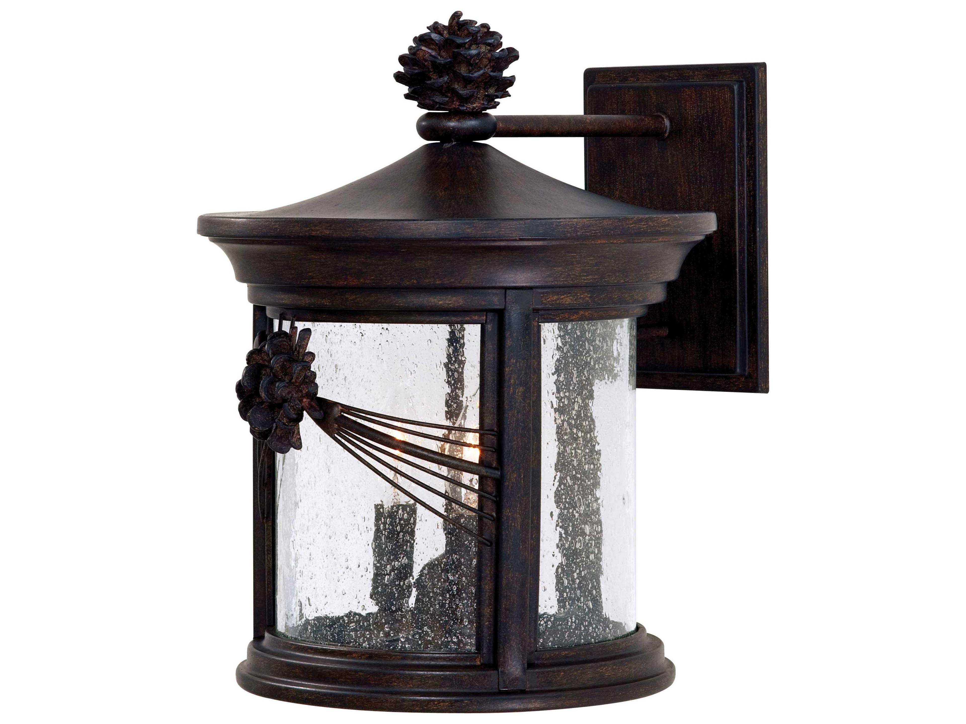 Minka Lavery Abbey Lane Glass Outdoor Wall Light