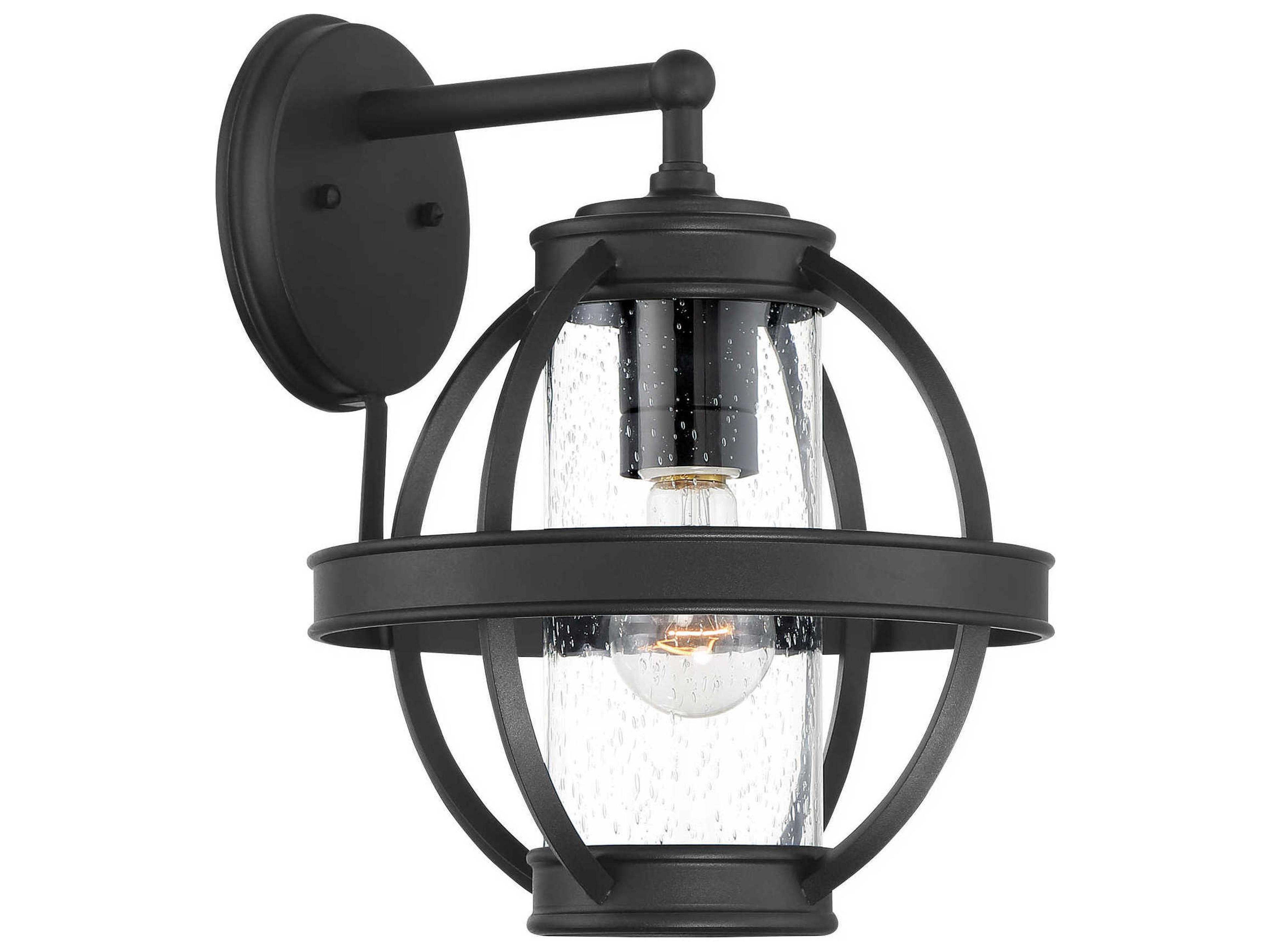 Cumberland Court 1 - Light Glass Outdoor Wall Light