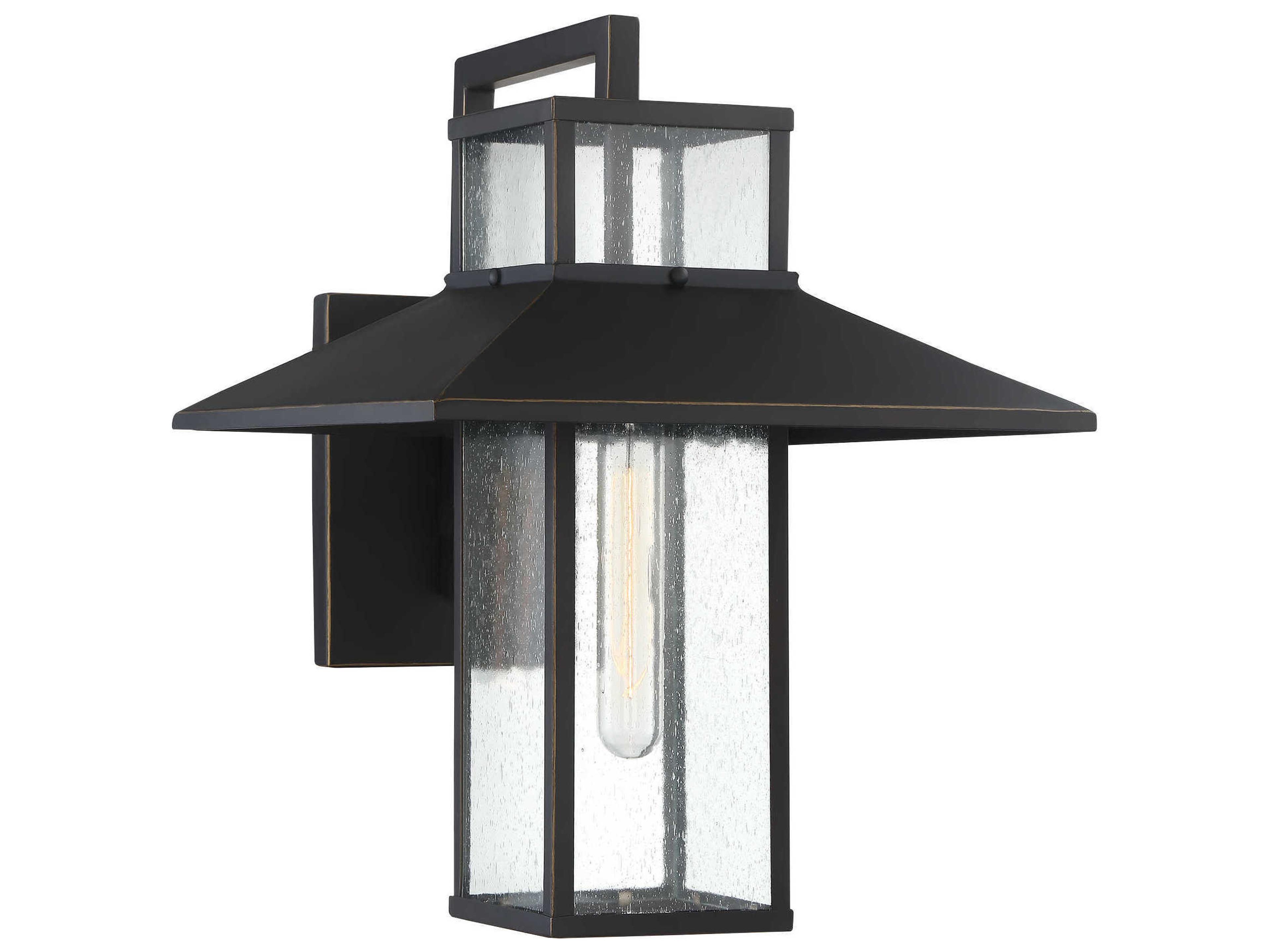 Danforth Park 1 - Light Glass Outdoor Wall Light