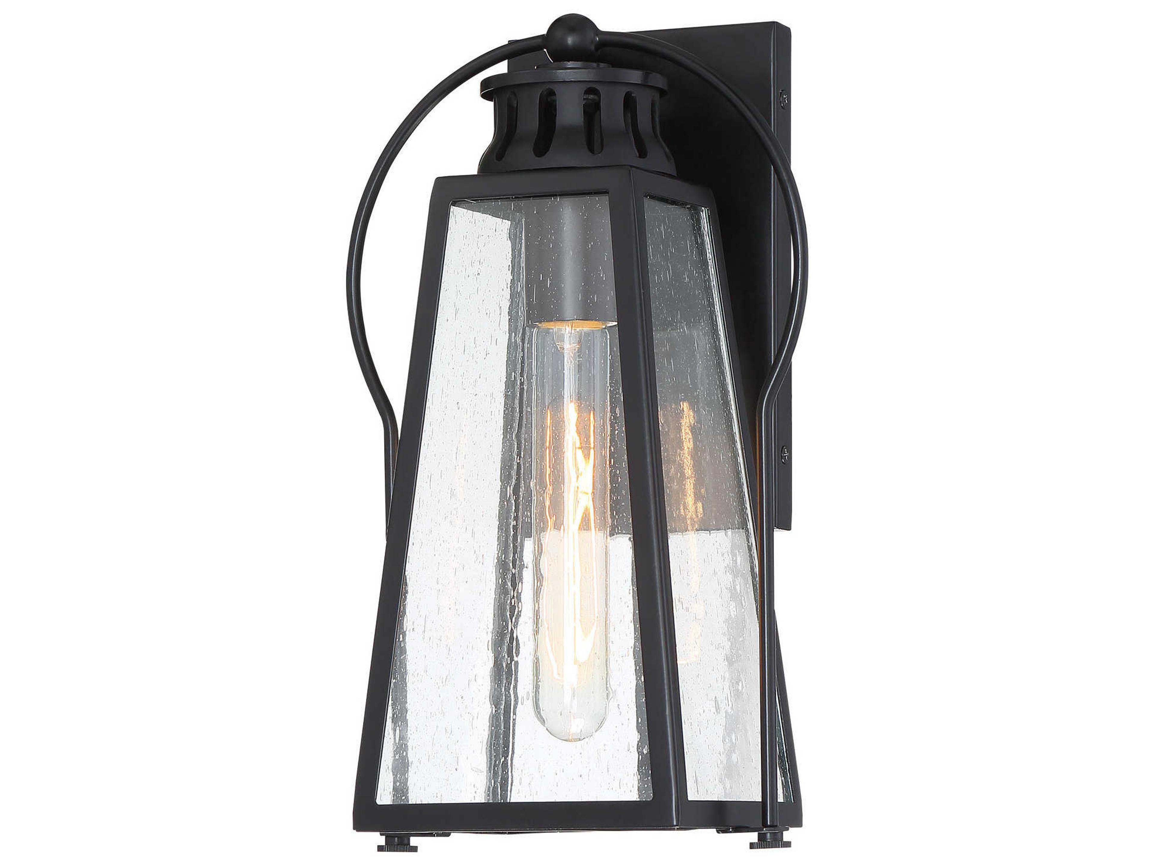 Halder Bridge Glass Outdoor Wall Light