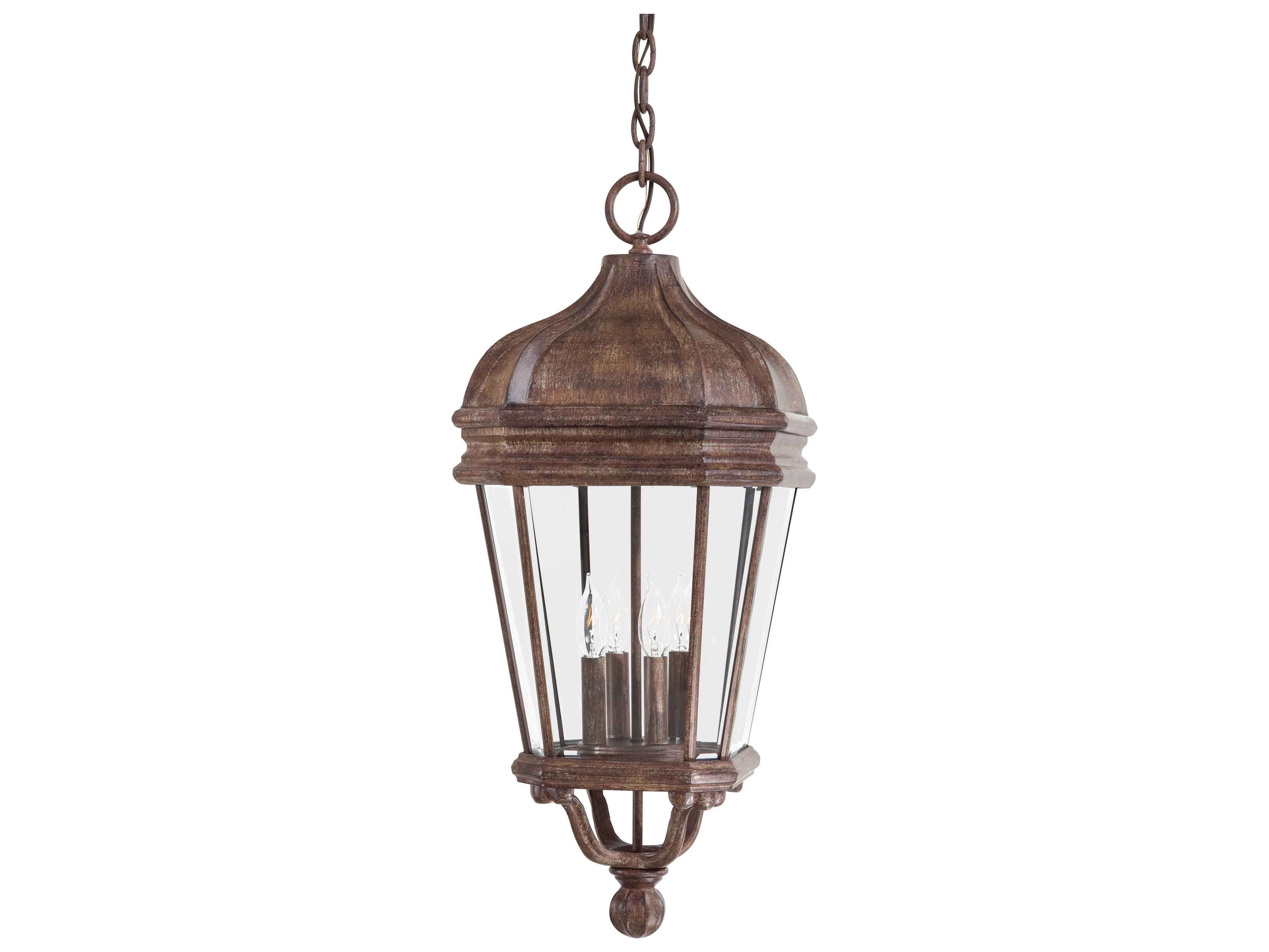 Minka Lavery Harrison Glass Outdoor Hanging Light