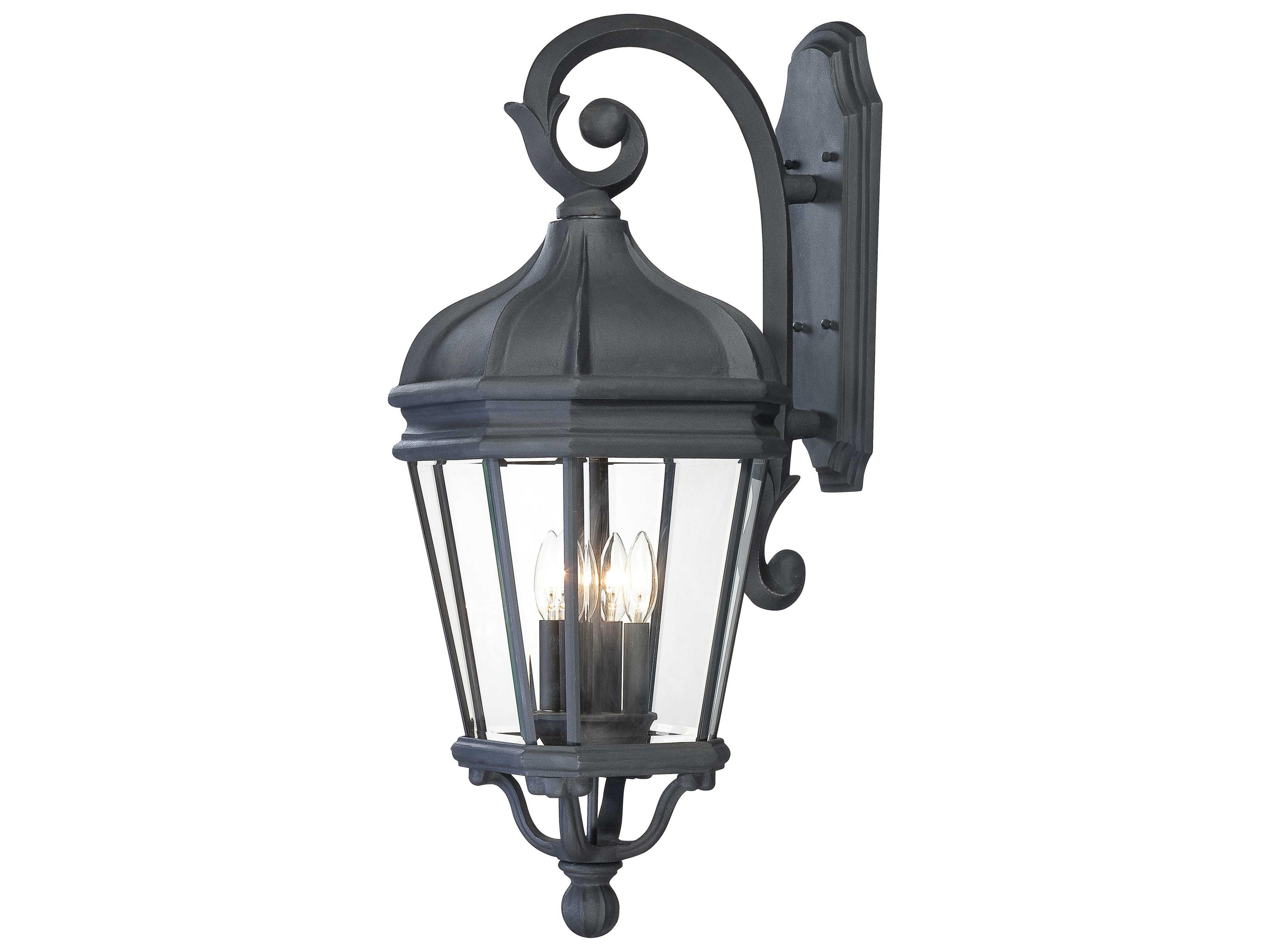 Minka Lavery Harrison Glass Outdoor Wall Light
