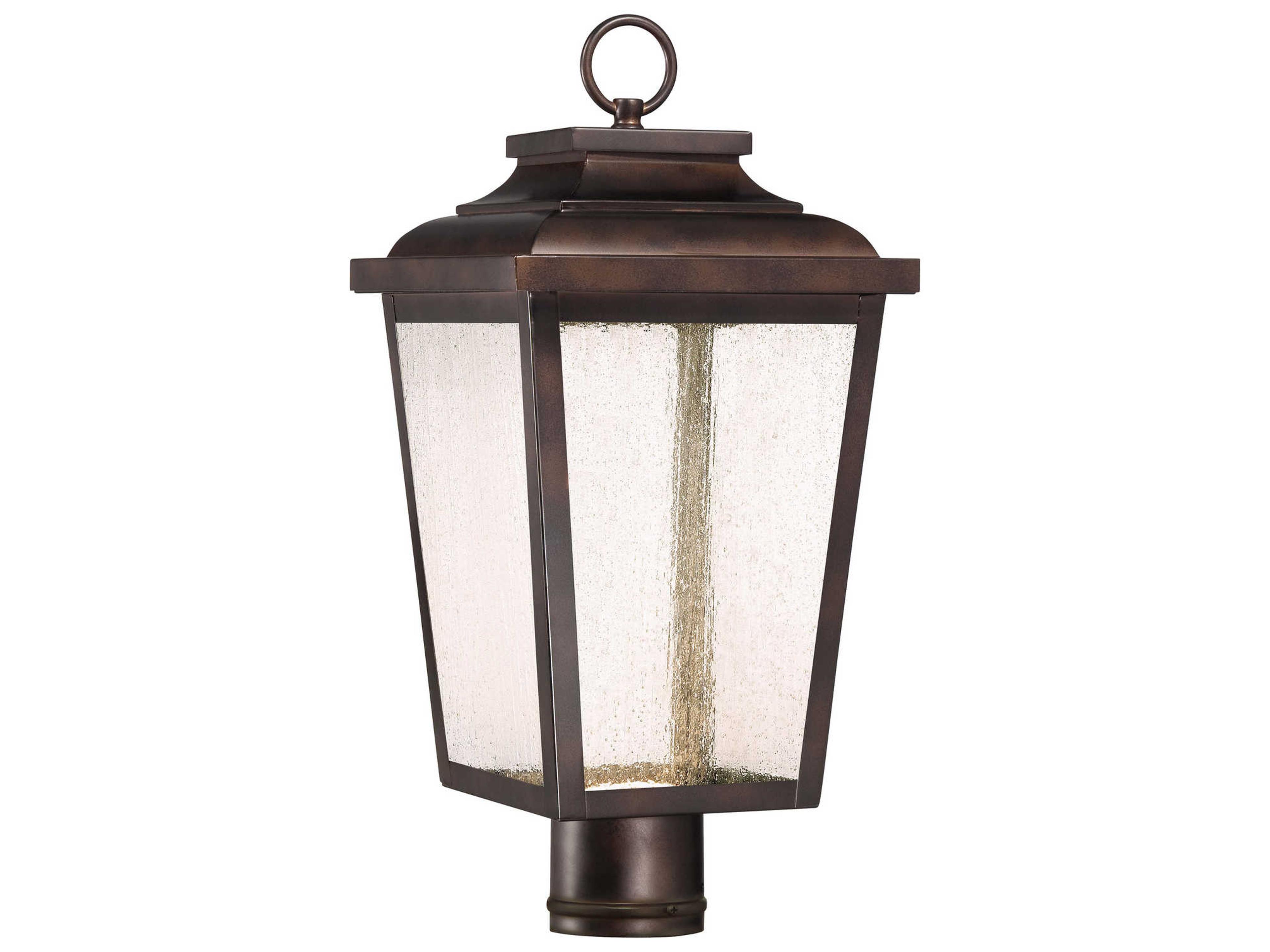 Minka Lavery Irvington Manor Glass LED Outdoor Post Light