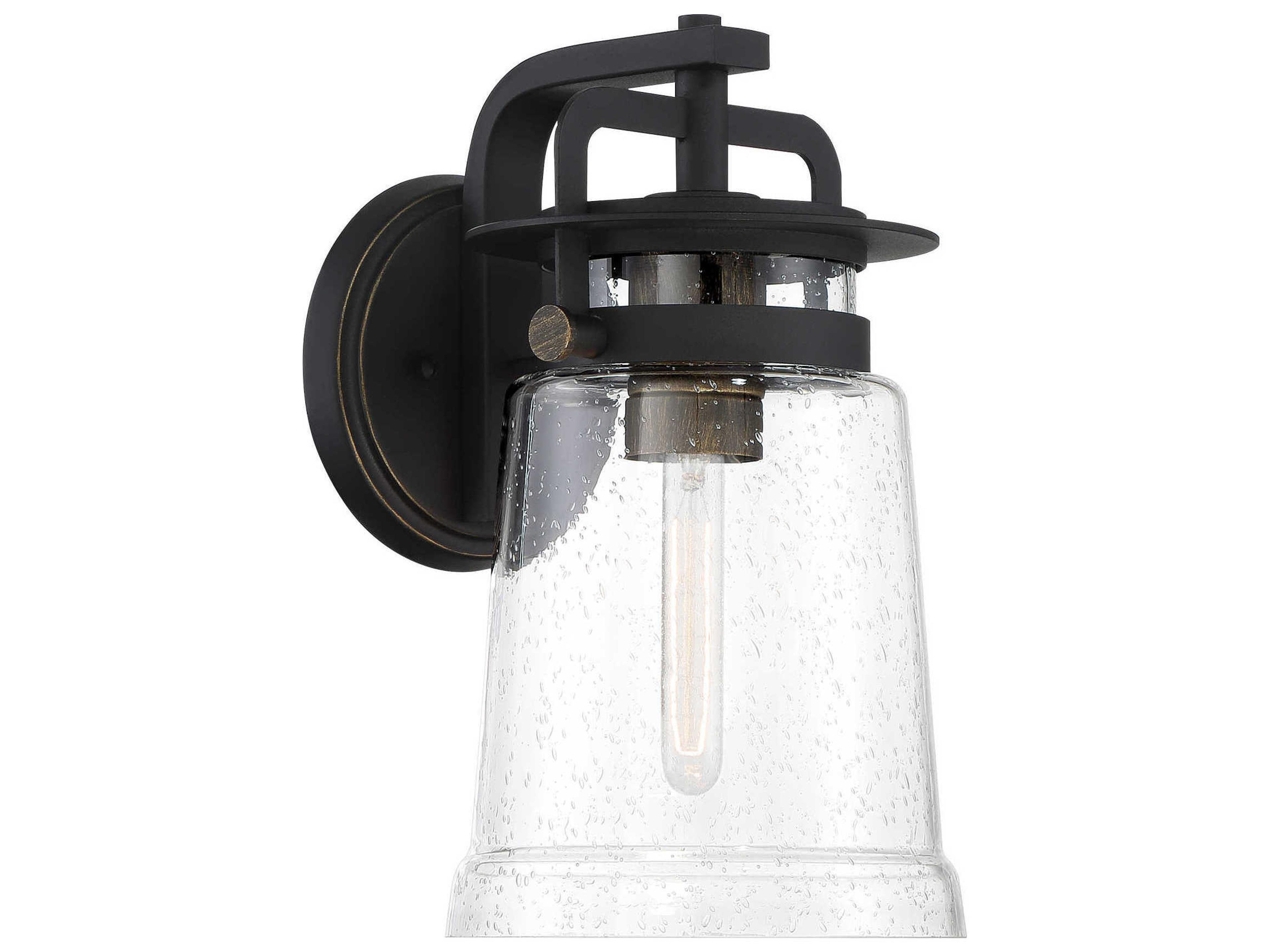 Maribel Heights 1 - Light Glass Outdoor Wall Light