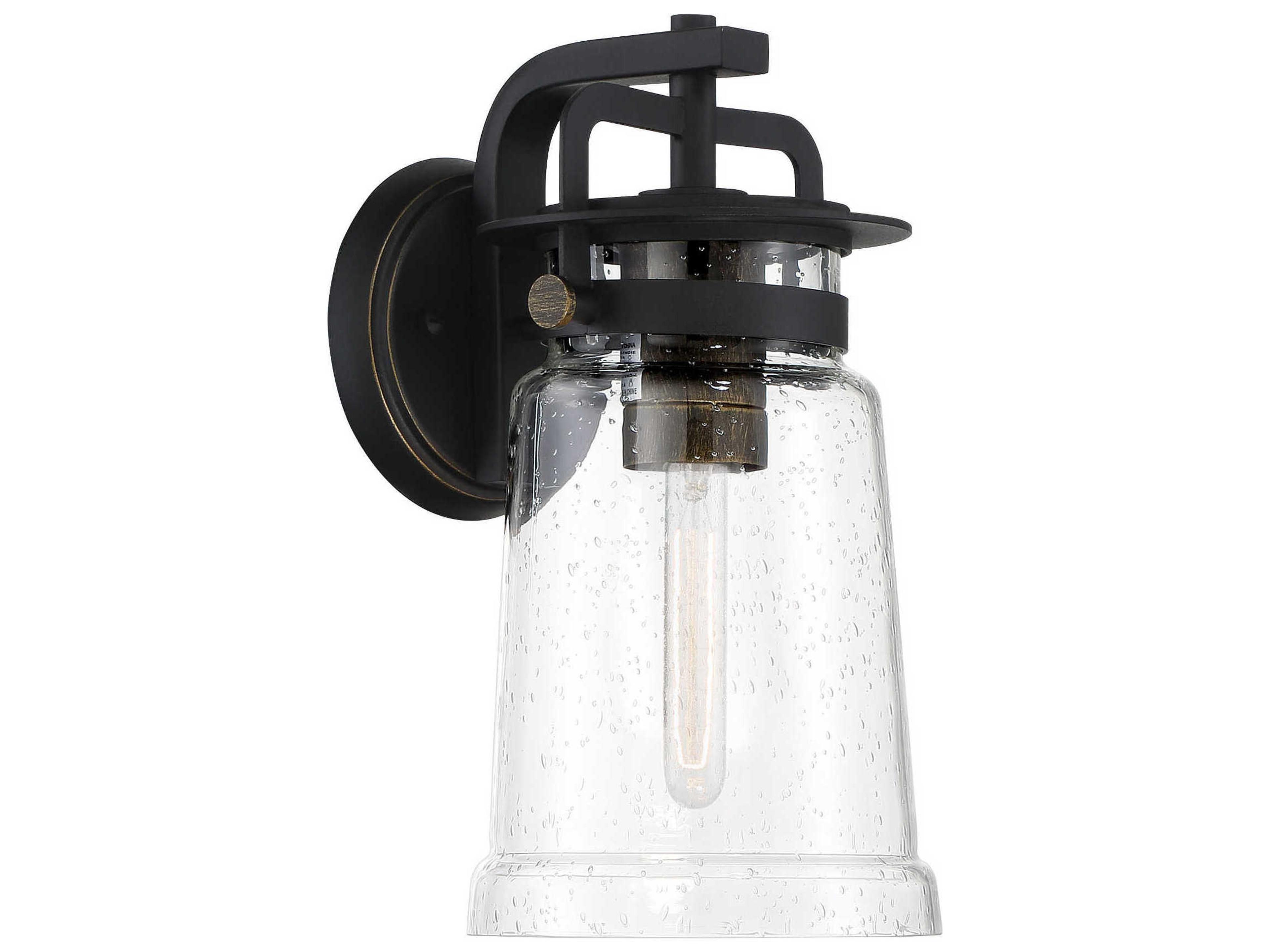 Maribel Heights 1 - Light Glass Outdoor Wall Light