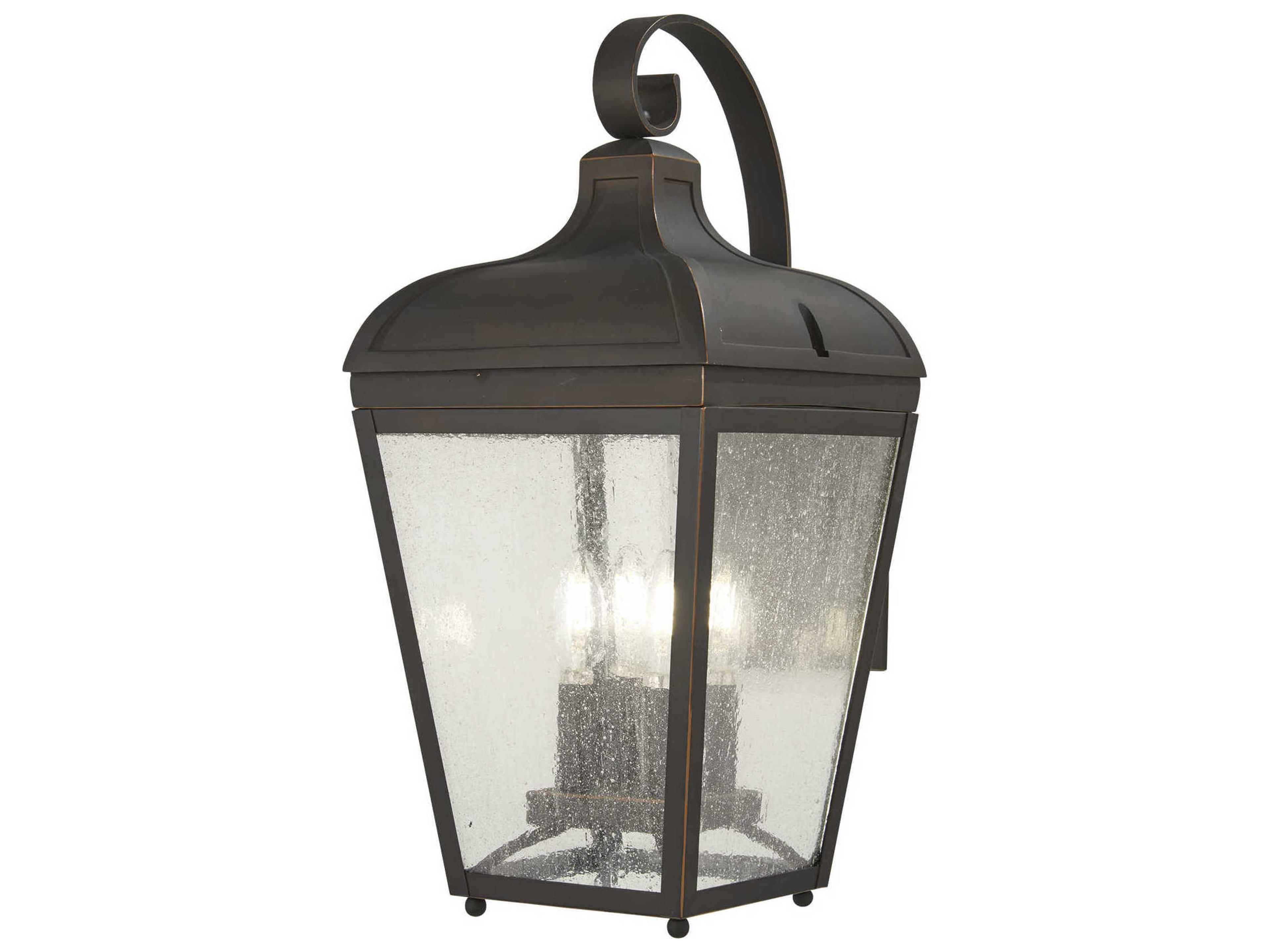 Minka Lavery Marquee Glass Outdoor Wall Light