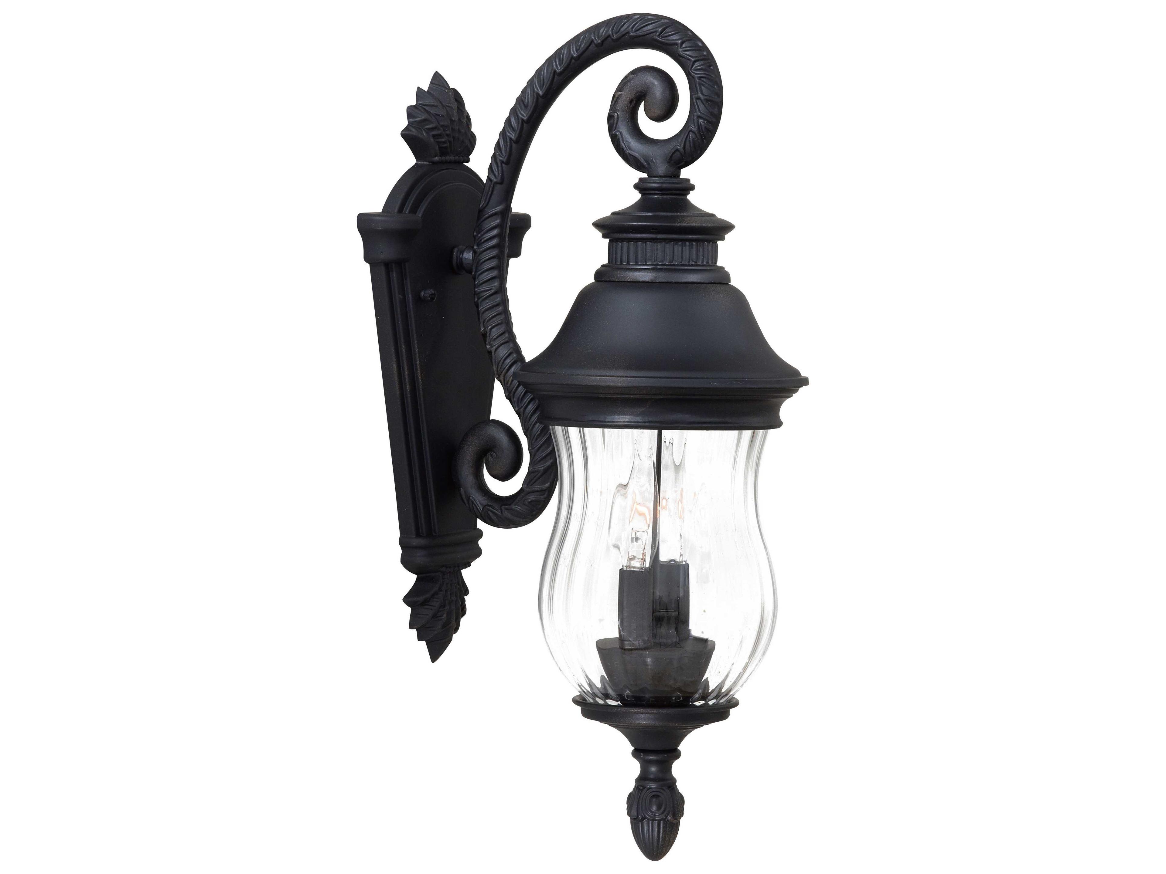 Minka Lavery Newport Glass Outdoor Wall Light