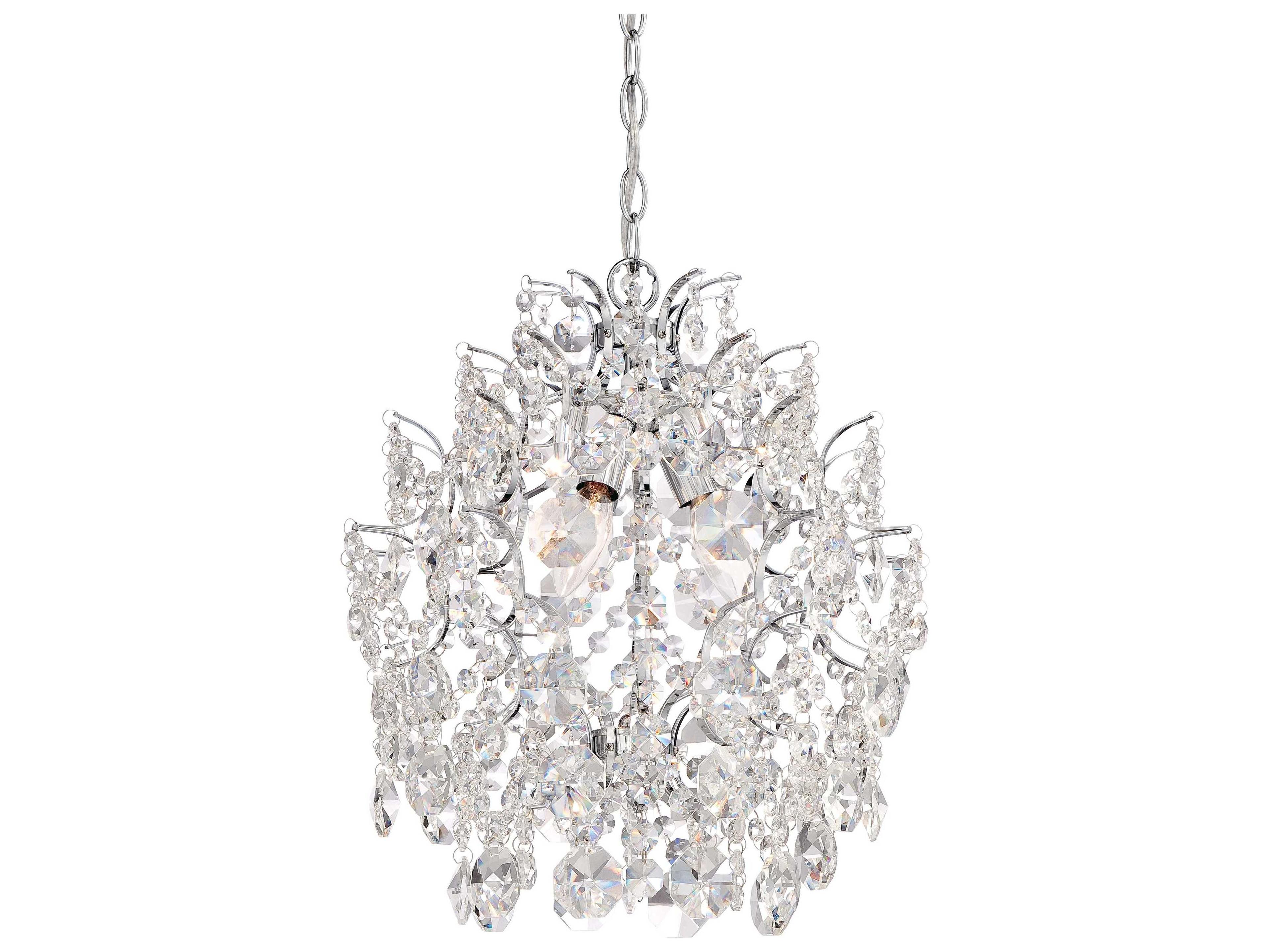 Minka Lavery 3-Light Chrome Linear Pendant