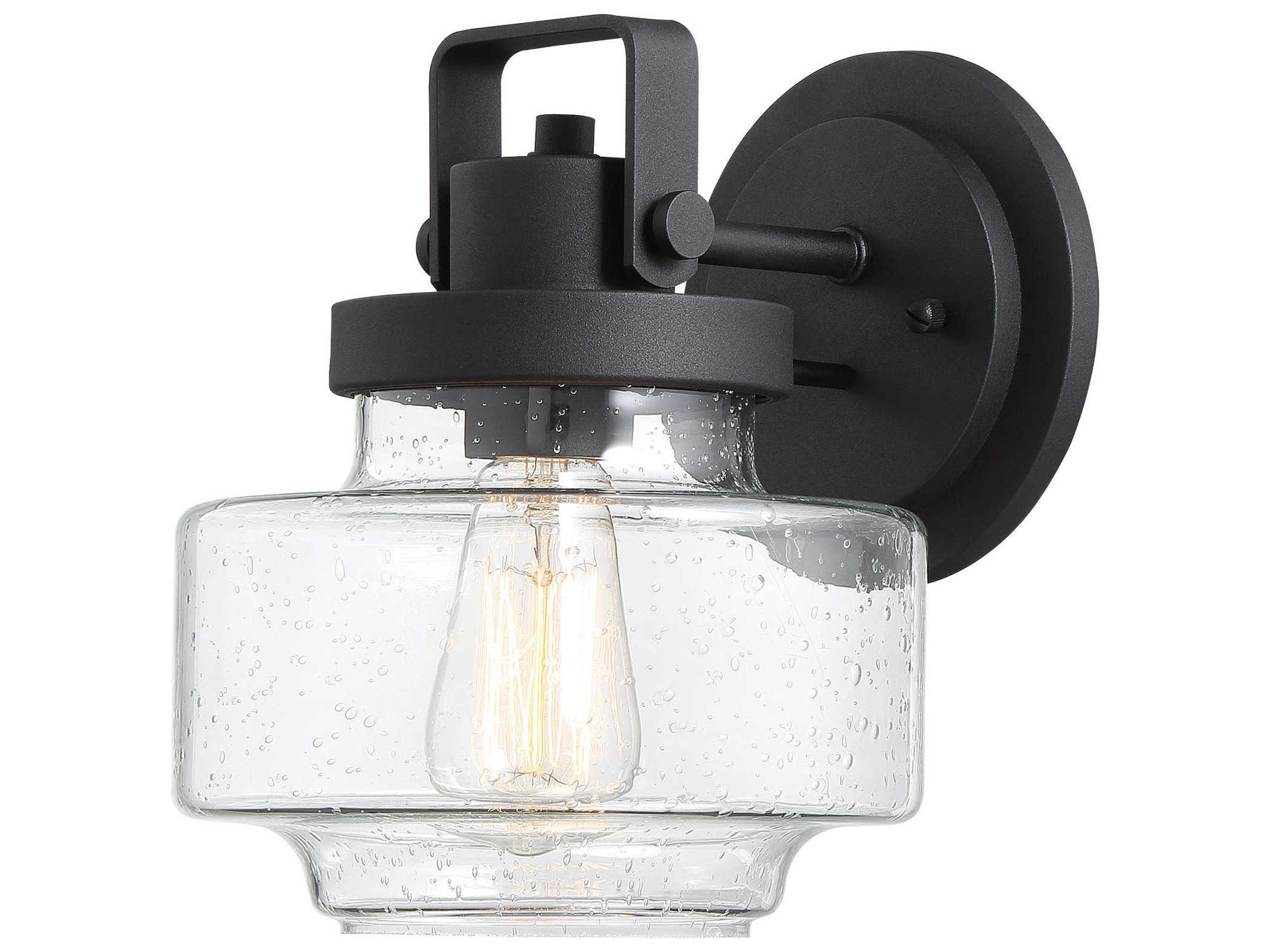 Rosecrans 1 - Light Glass Outdoor Wall Light