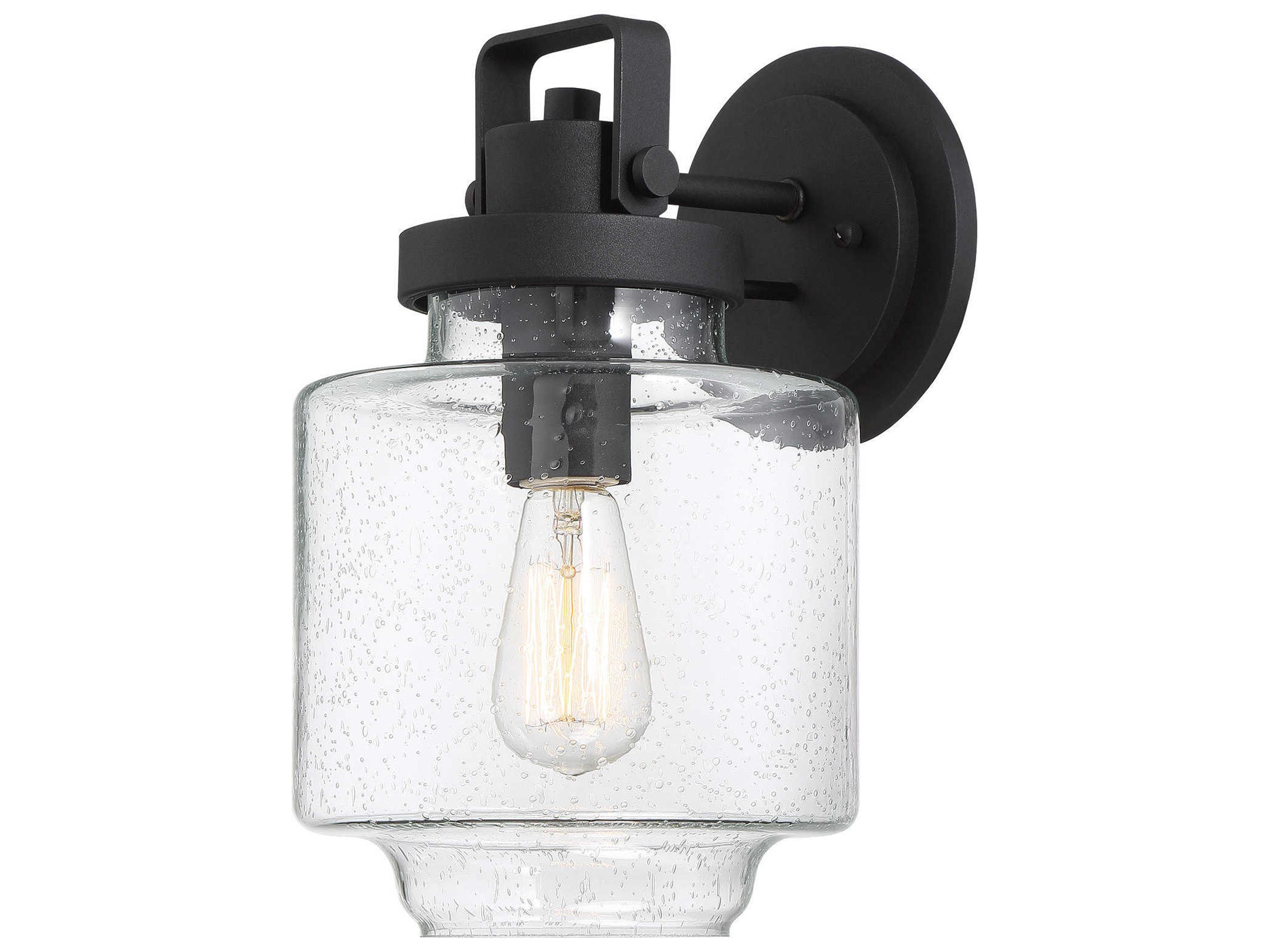 Rosecrans 1 - Light Glass Outdoor Wall Light