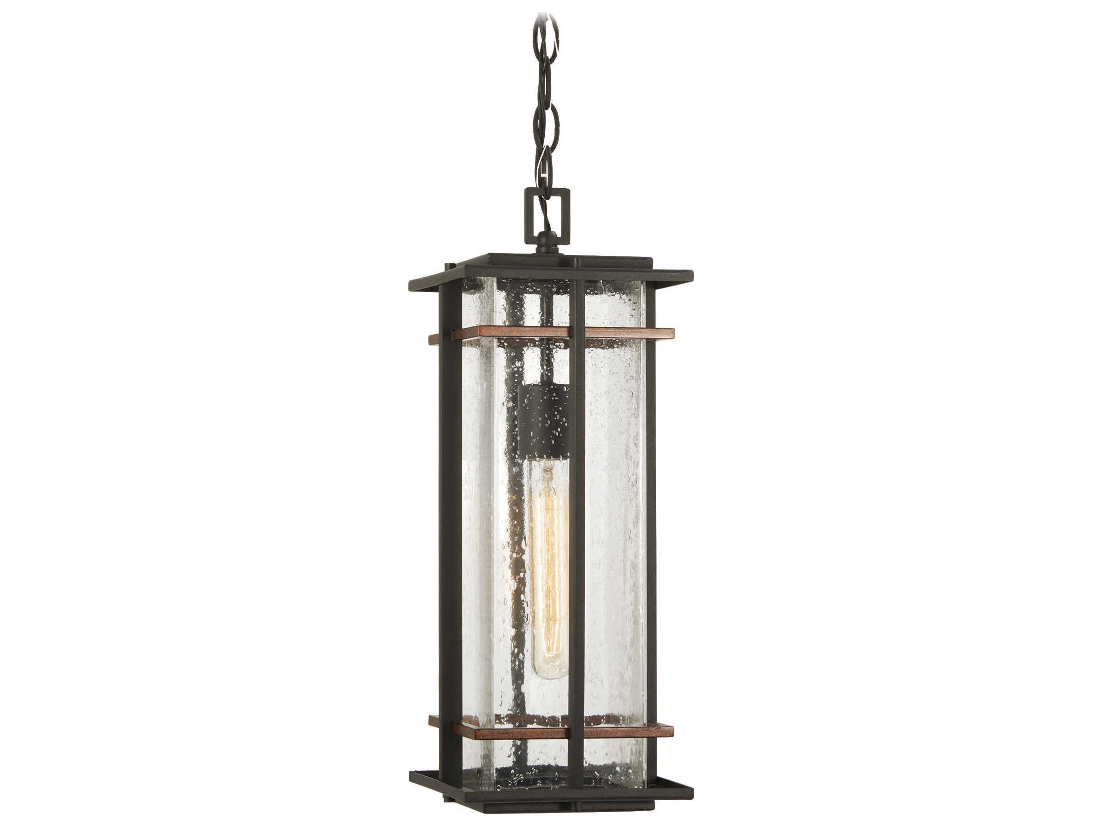 Minka Lavery San Marcos Glass Outdoor Hanging Light