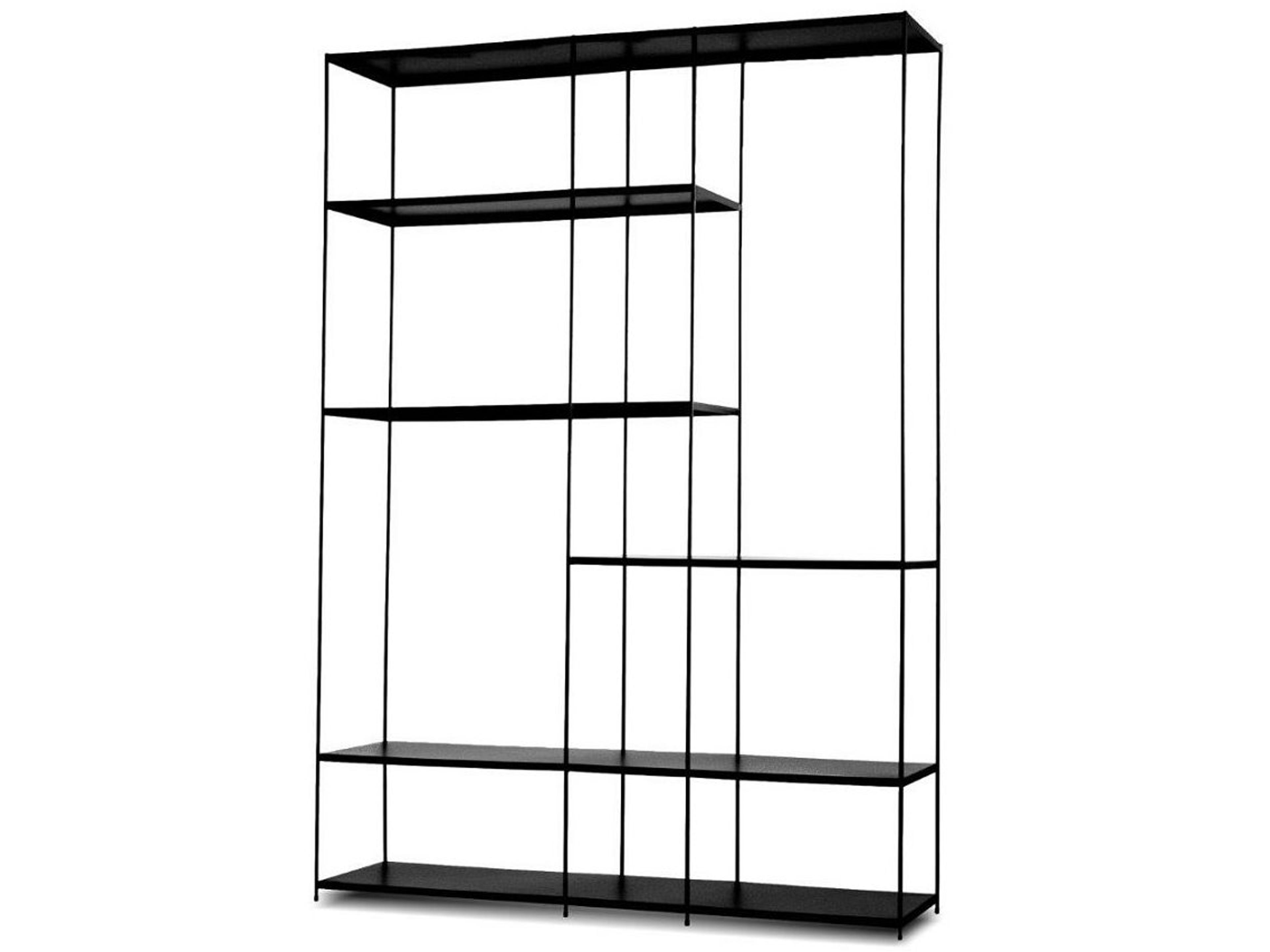 Mobital Etta Matte Black Etagere