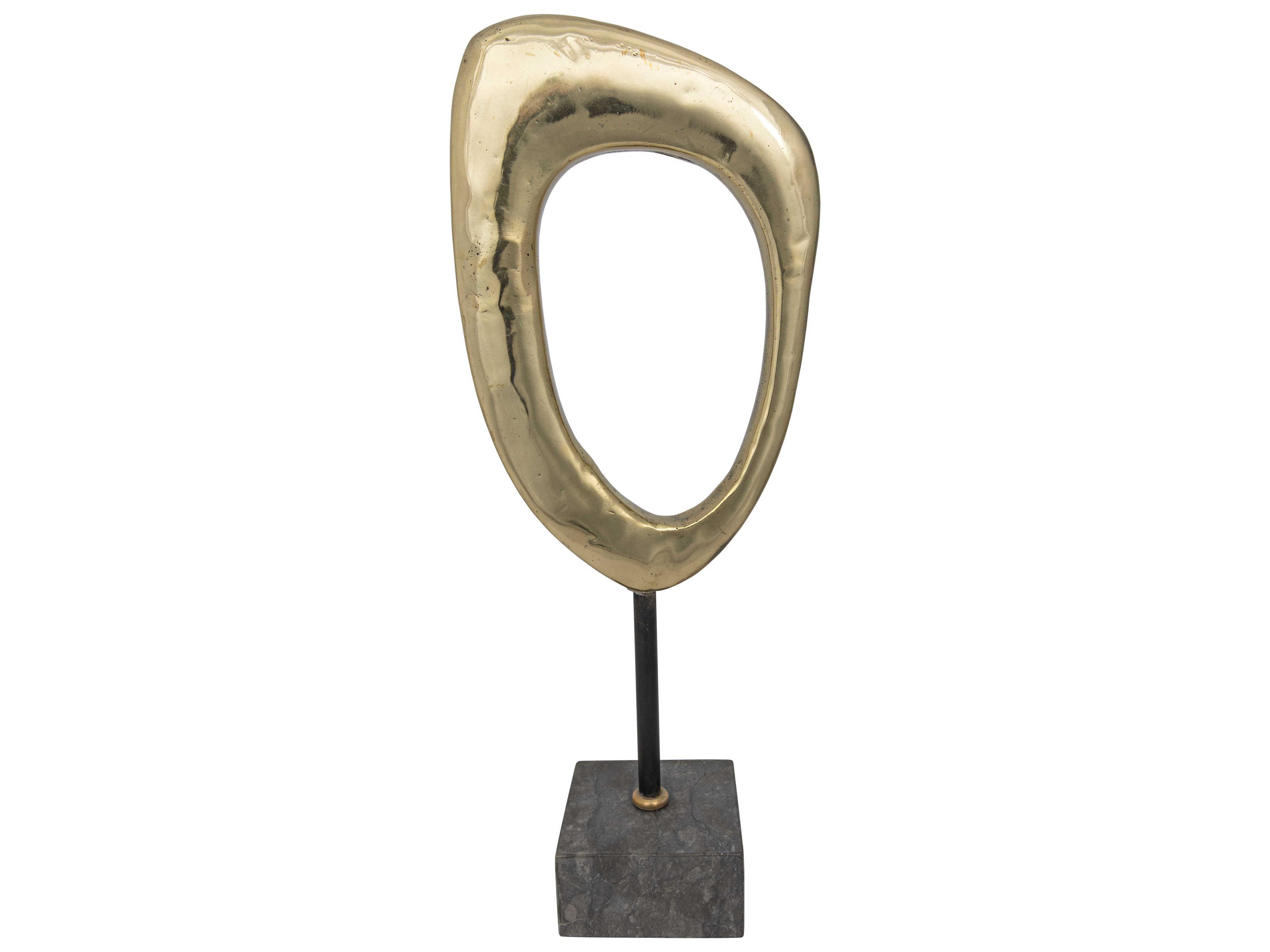 Noir Antique Brass Sculpture A