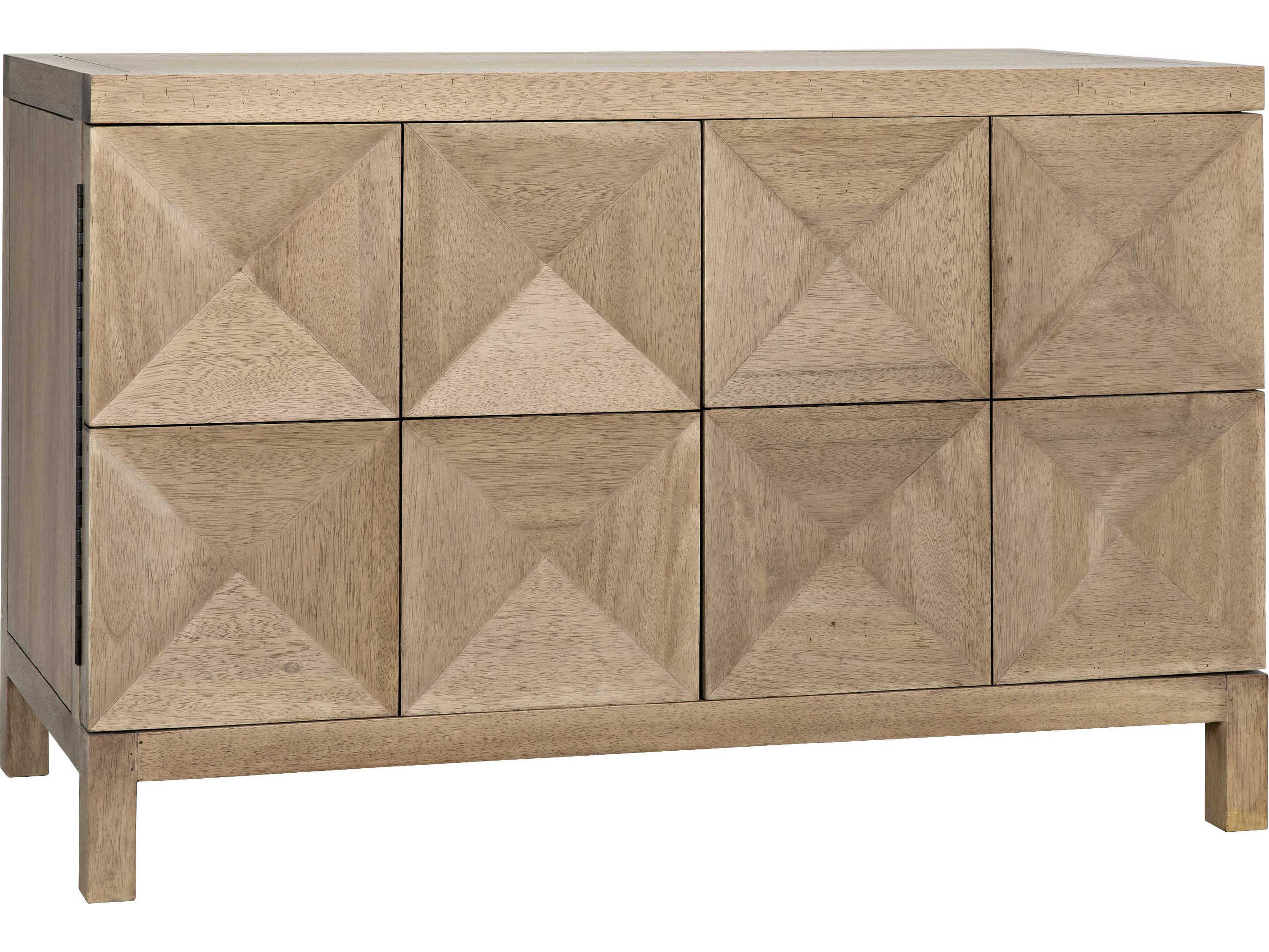 Noir 52" Walnut Wood Washed Sideboard