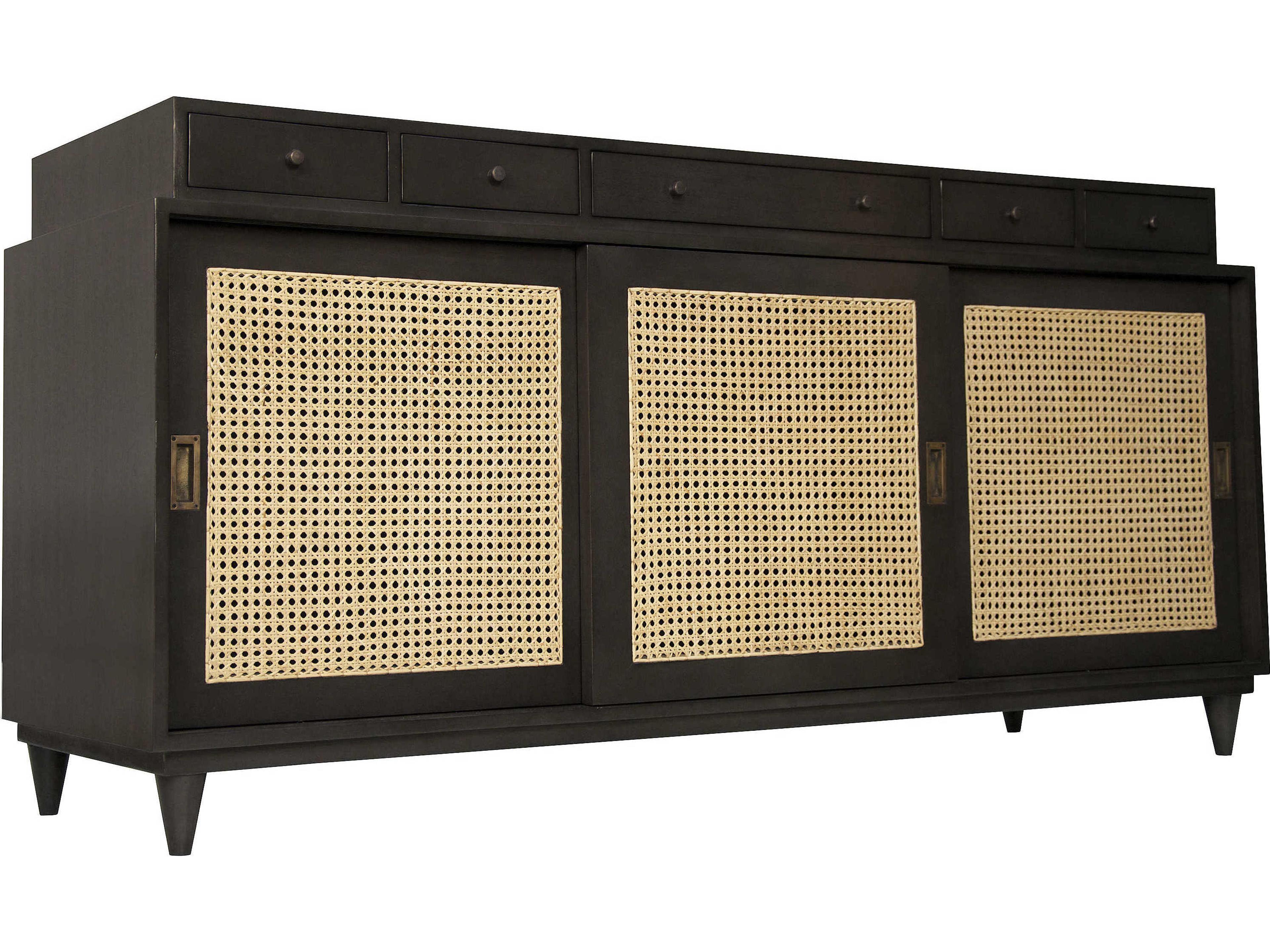 Noir 72" Mahogany Wood Pale Sideboard