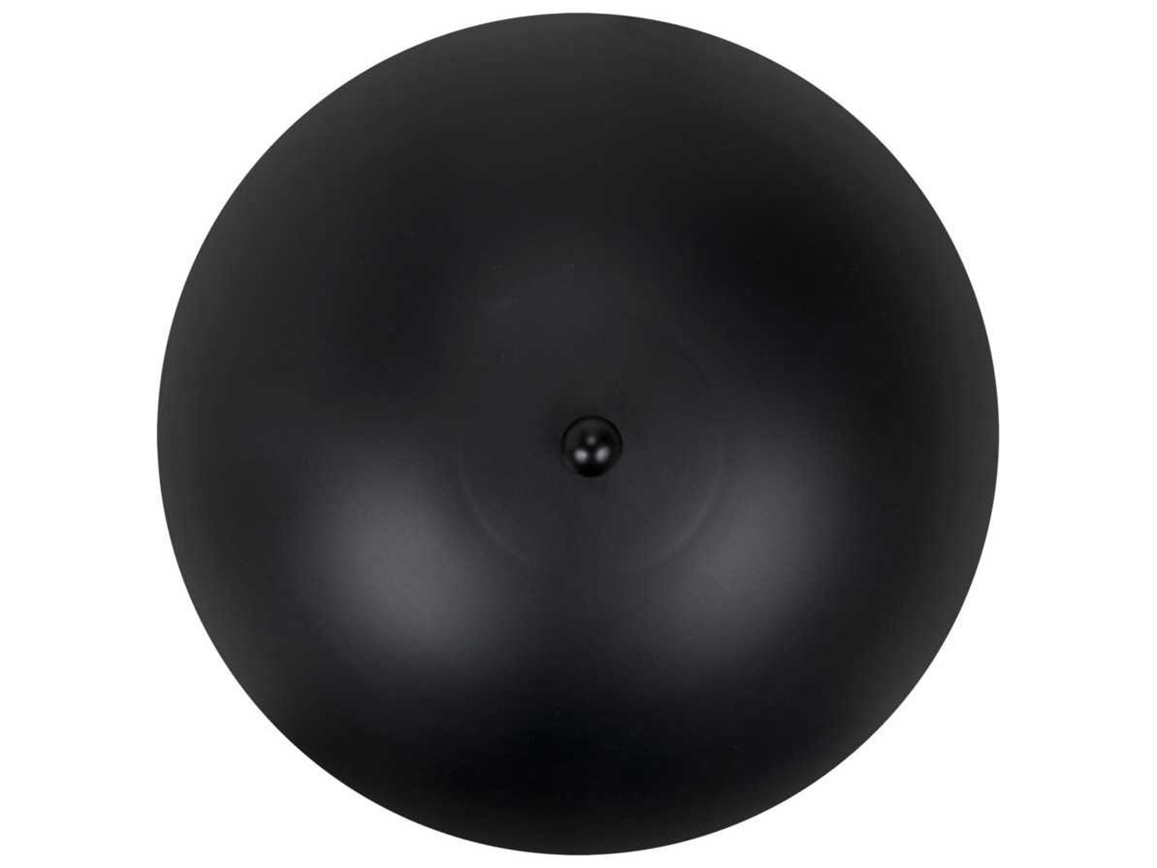 Noir Shadow 3-Light Black Wall Sconce