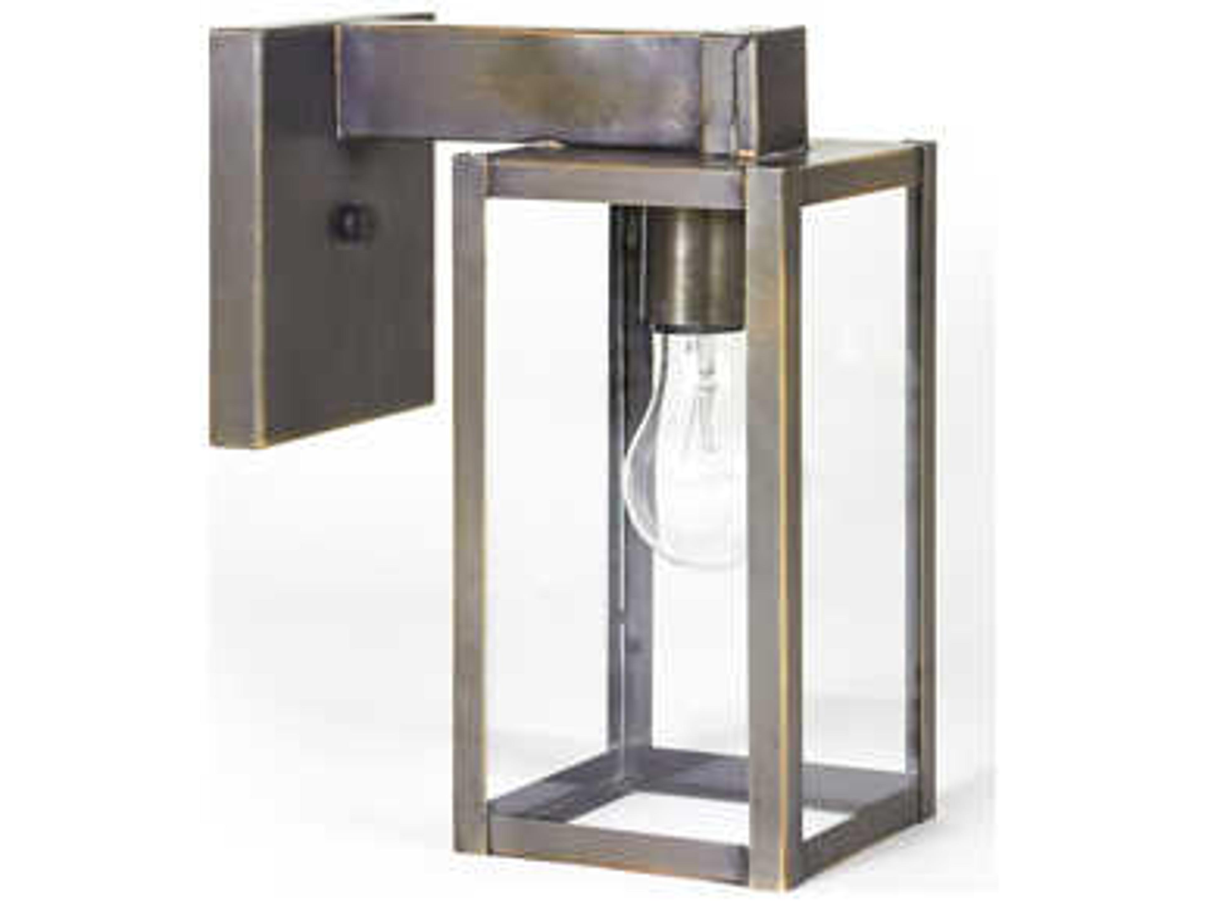 Northeast Lantern Uptown Glass Outdoor Wall Light