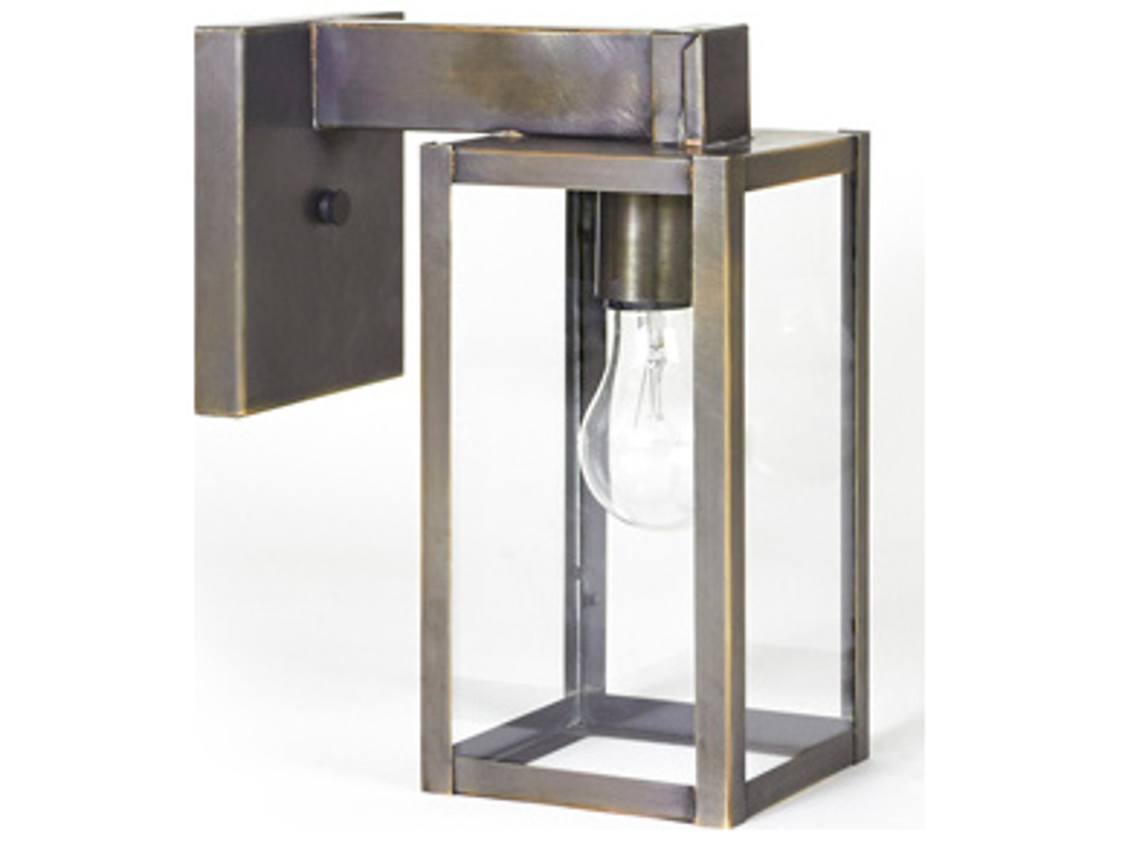 Northeast Lantern Uptown 1 - Light Outdoor Wall Light with Clear Seedy Glass