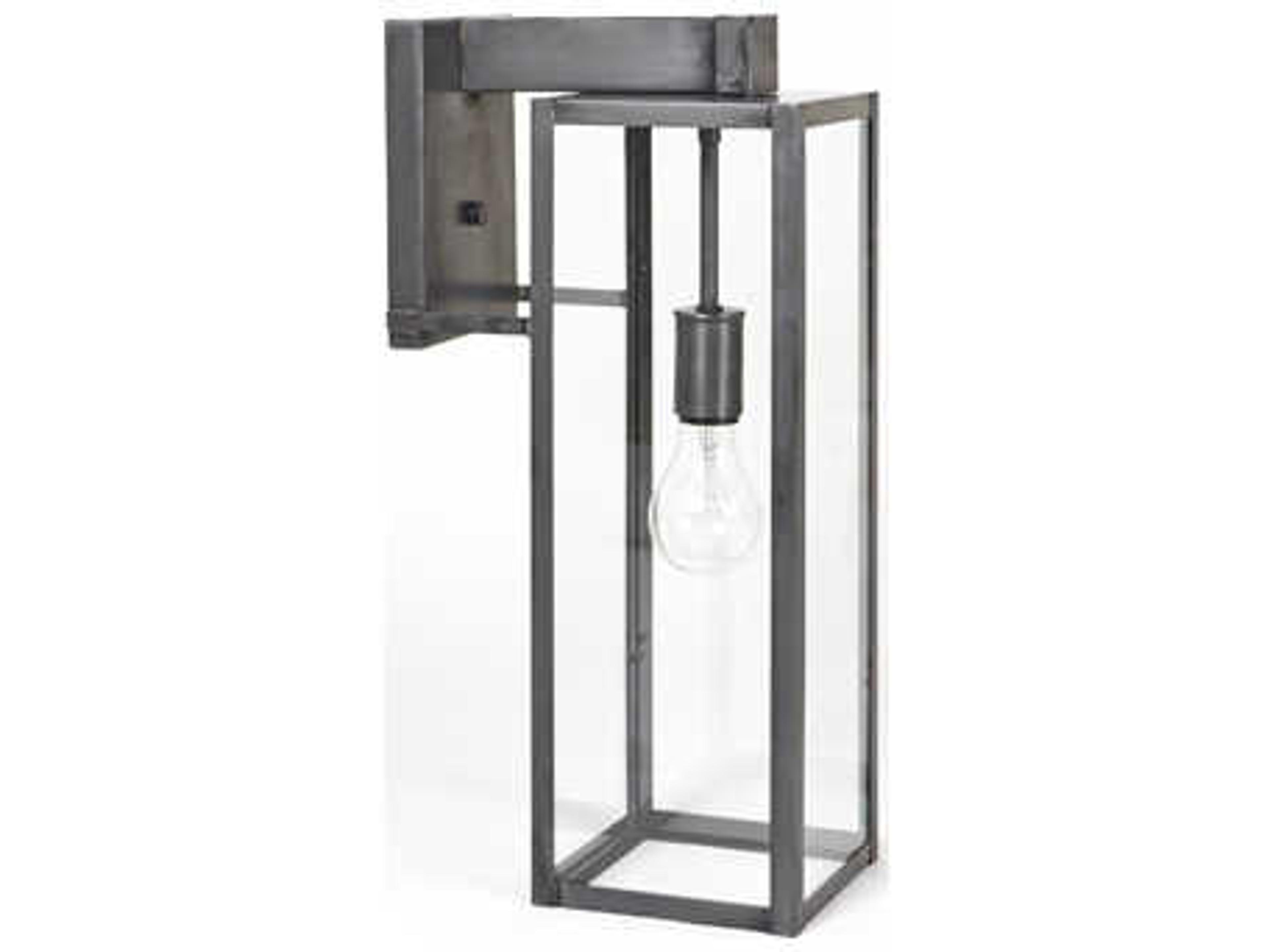 Northeast Lantern Uptown Glass Outdoor Wall Light