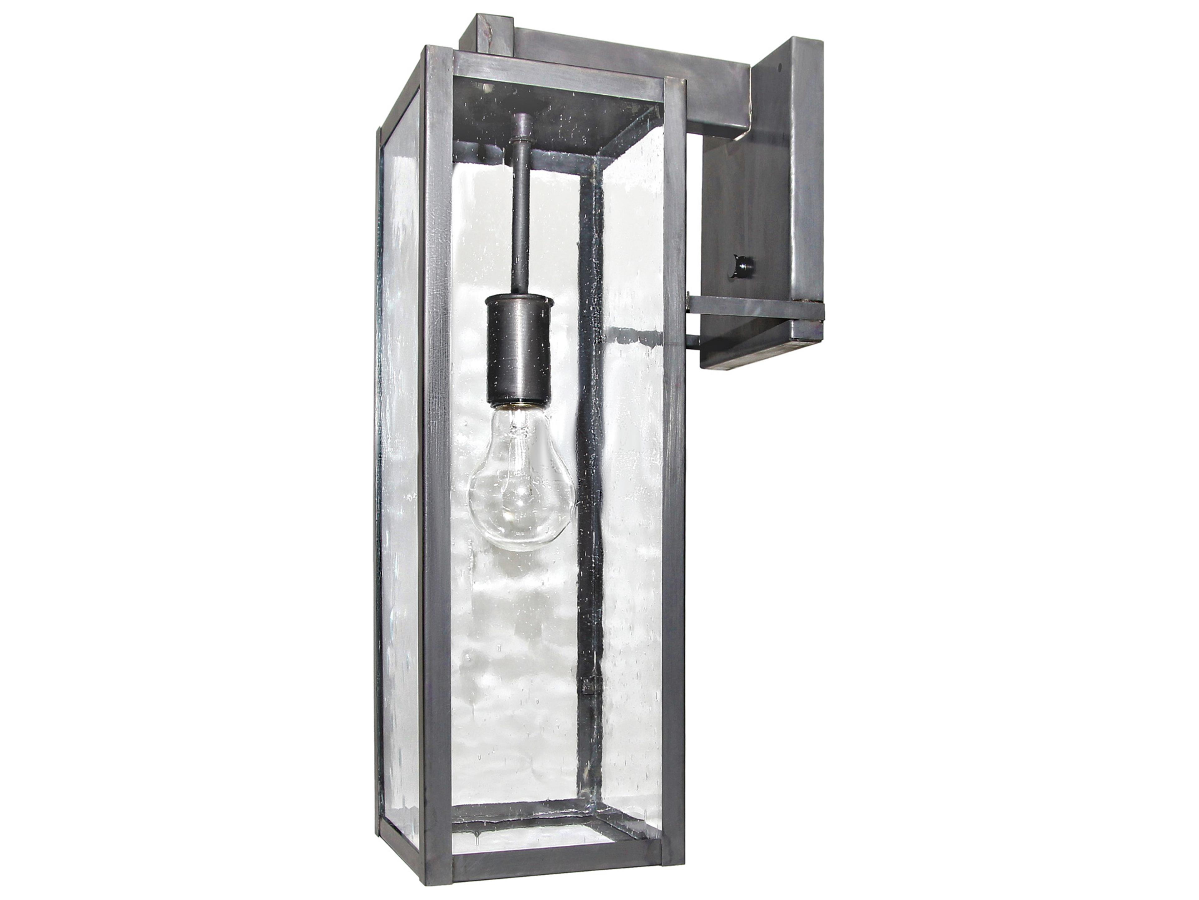 Northeast Lantern Uptown 1 - Light Outdoor Wall Light with Clear Seedy Glass