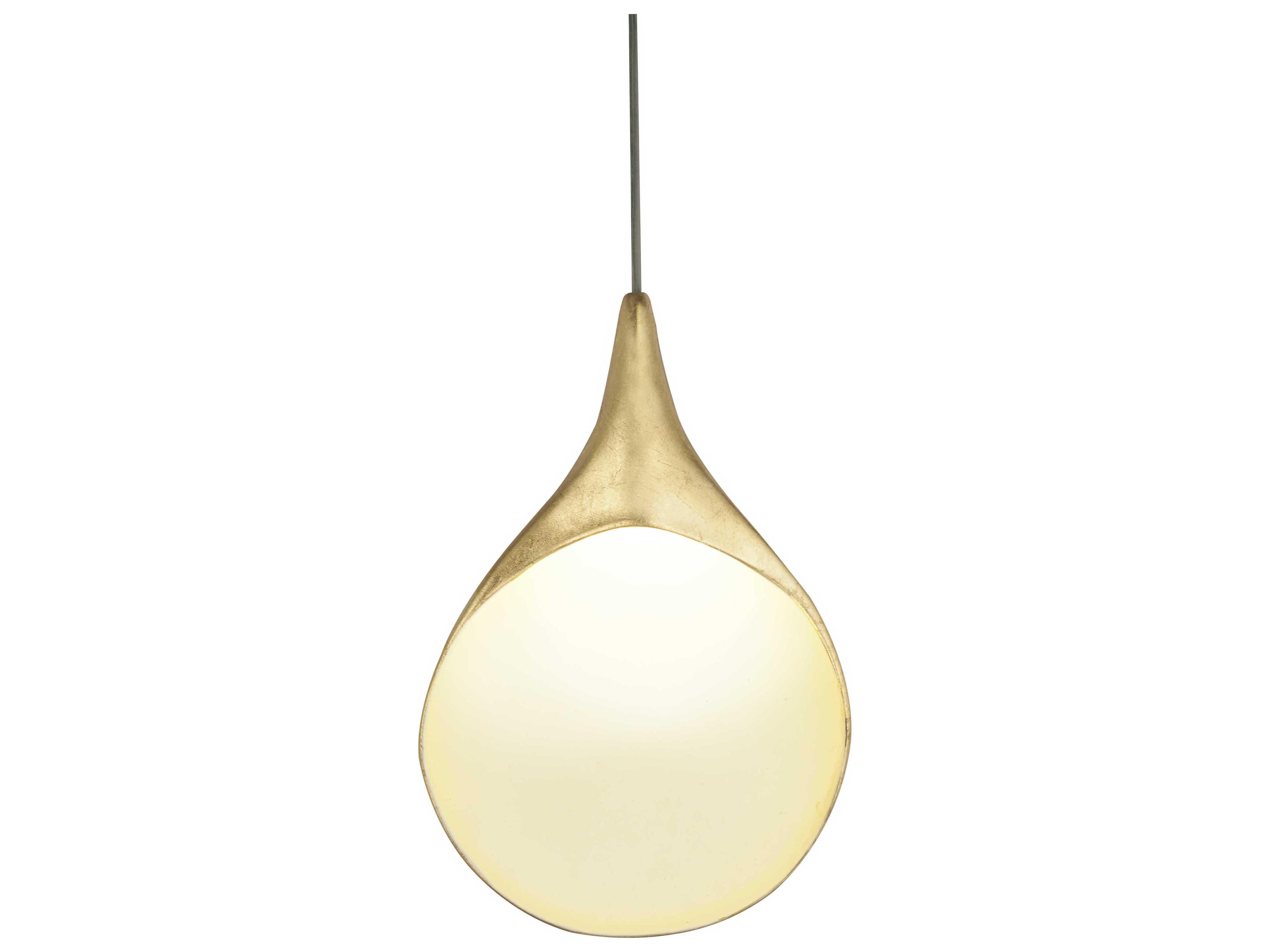 Oggetti Stillabunt Gold White LED Round Mini Pendant