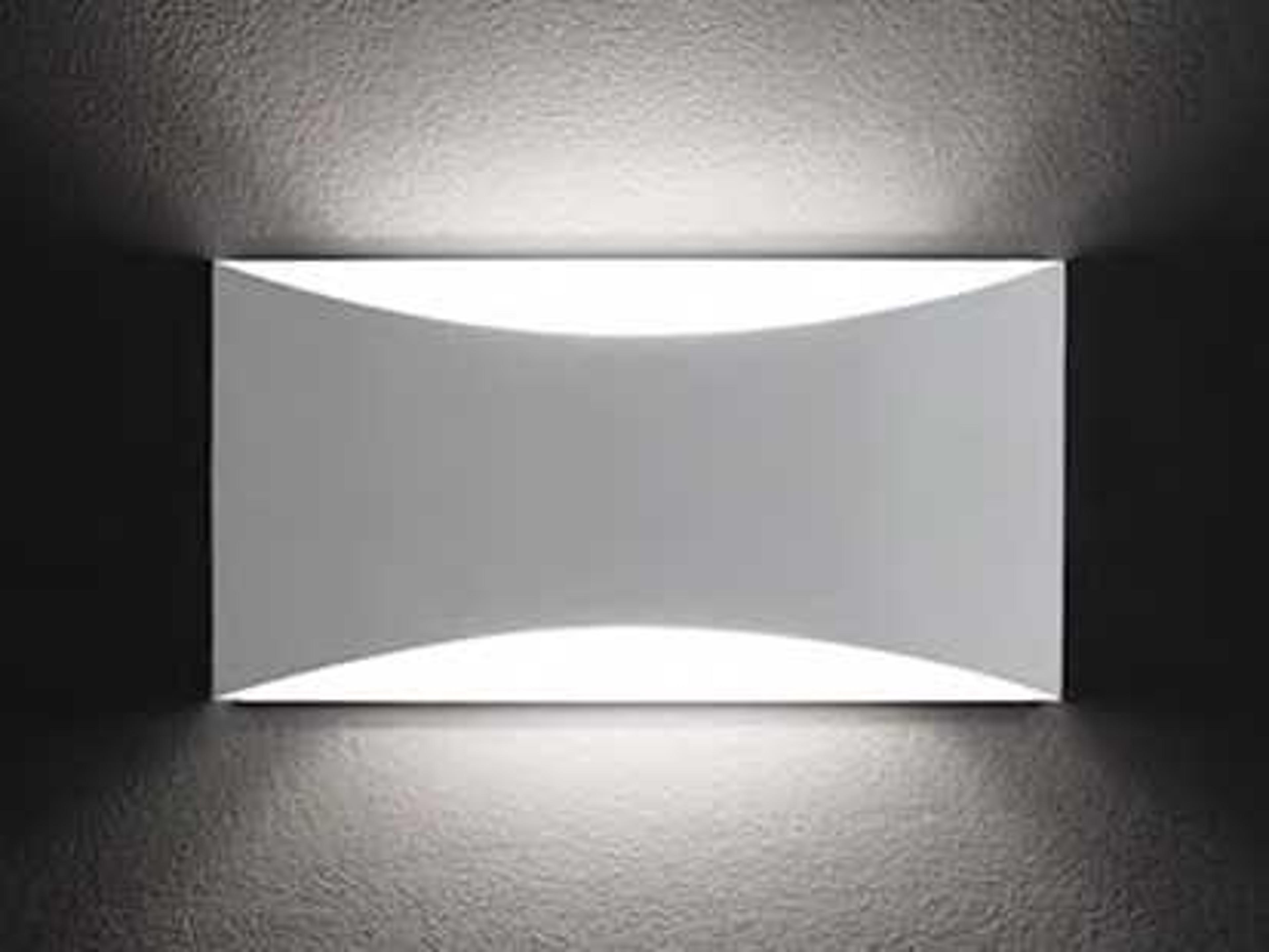 Kelly 2-Light White LED Wall Sconce