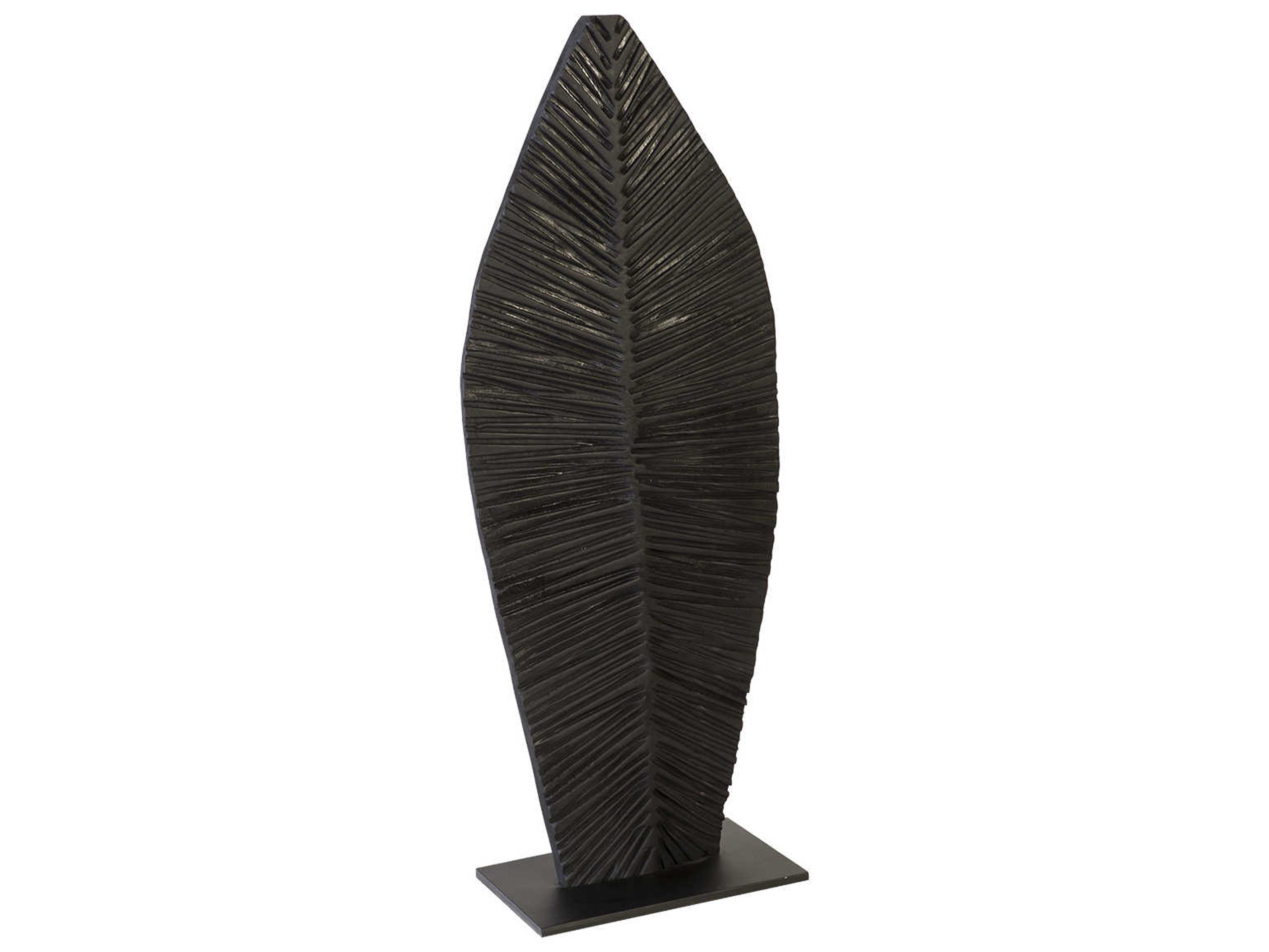 Phillips Collection Carved Black Sculpture