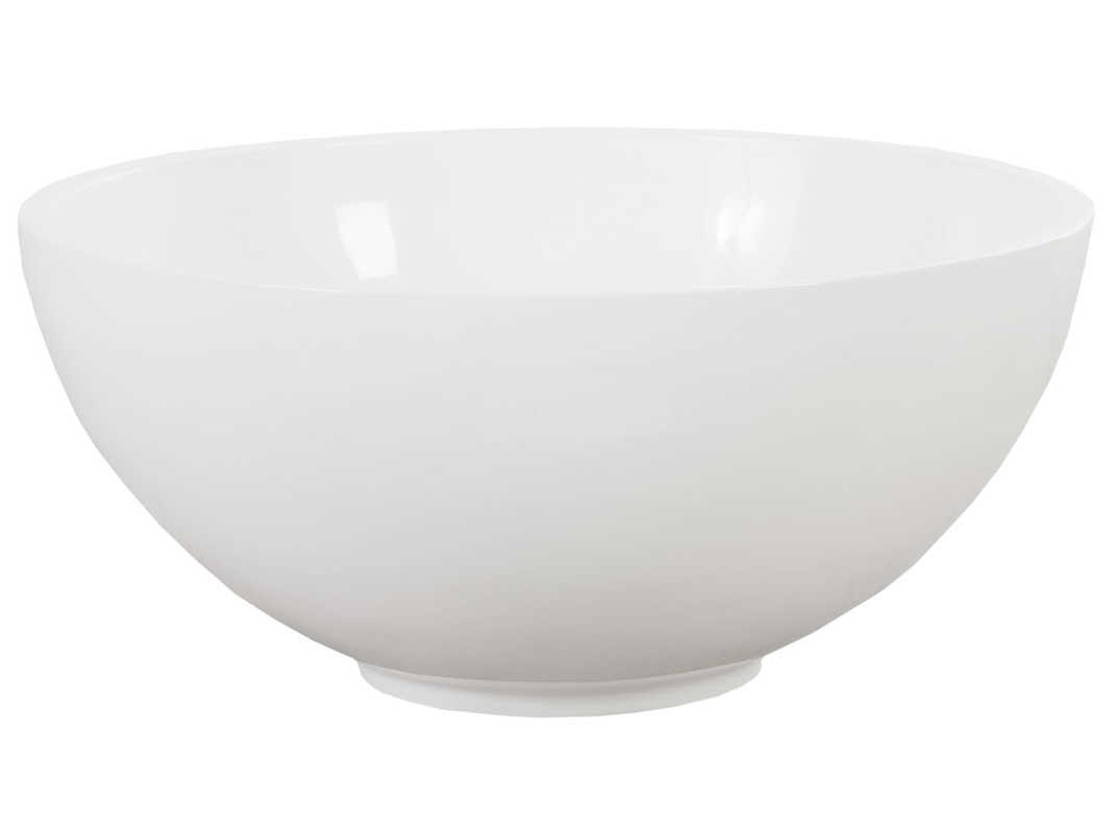Phillips Collection Gel Coat White Decorative Sulu Bowl