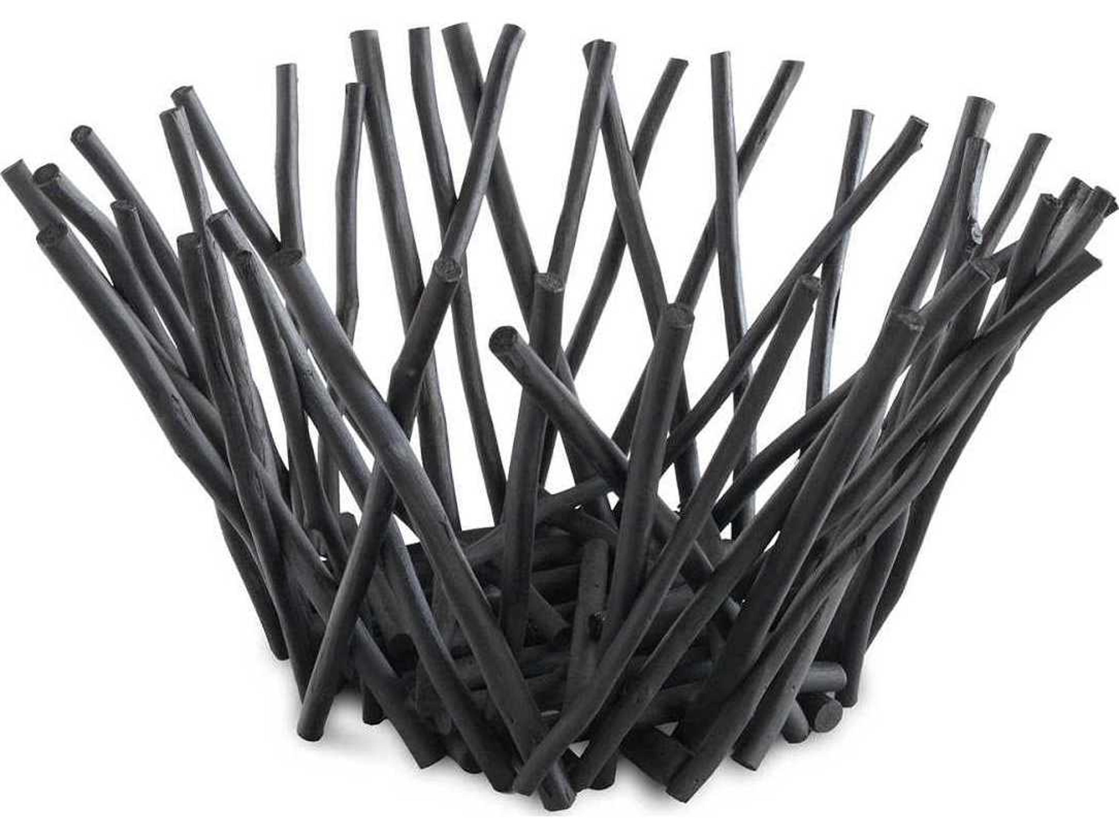 Phillips Collection Black Decorative Plate