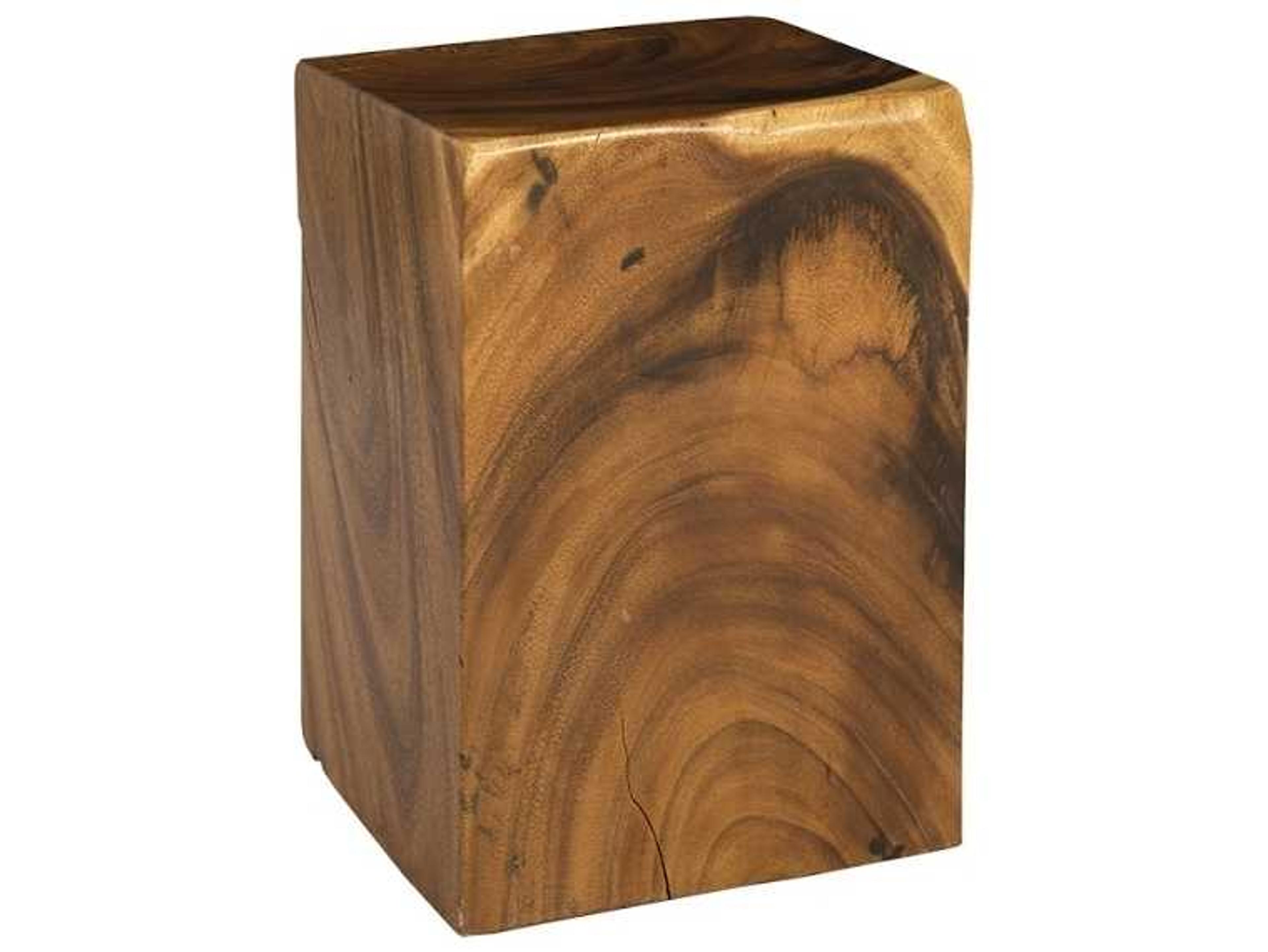 Phillips Collection Square Wood Brown End Table