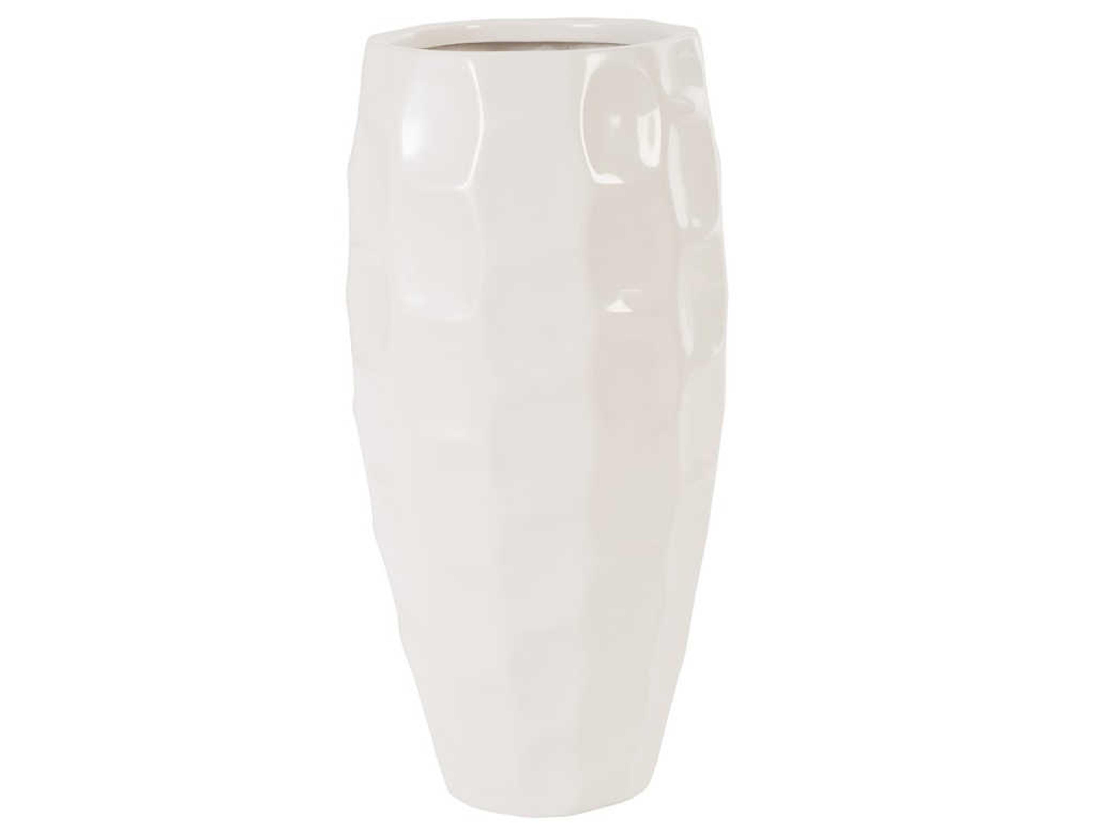 Phillips Collection Gel Coat White Mando Planter