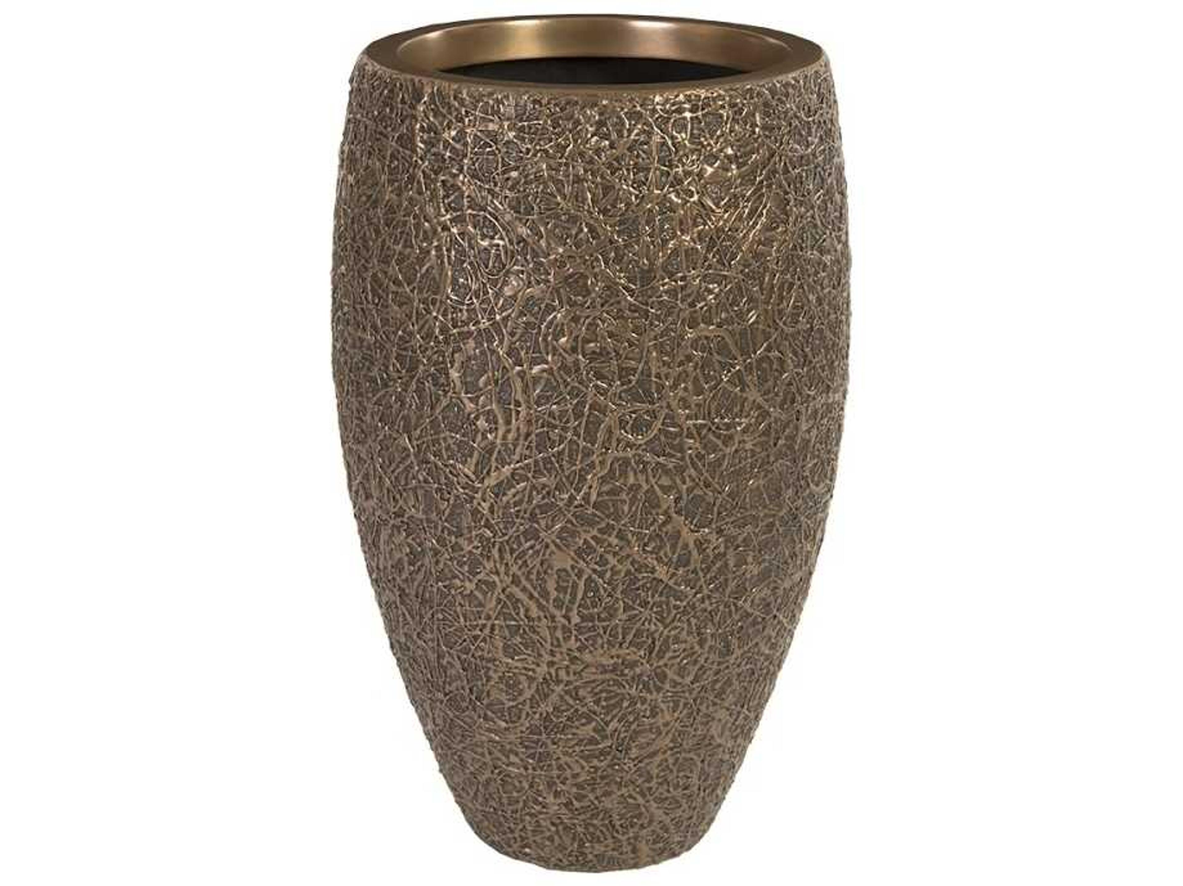 Phillips Collection Bronze 18" String Theory Planter
