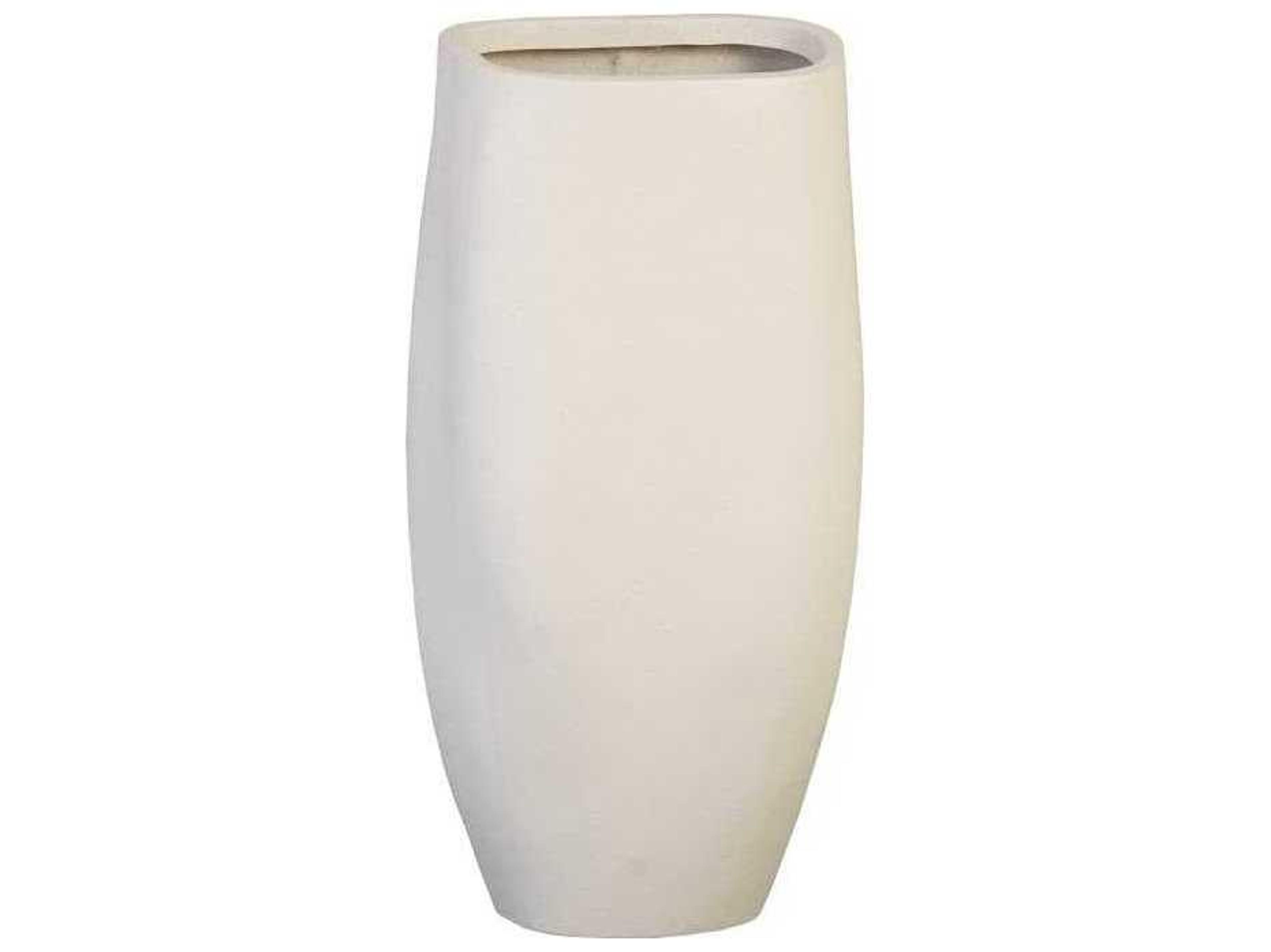 Phillips Collection White 31" High Planter
