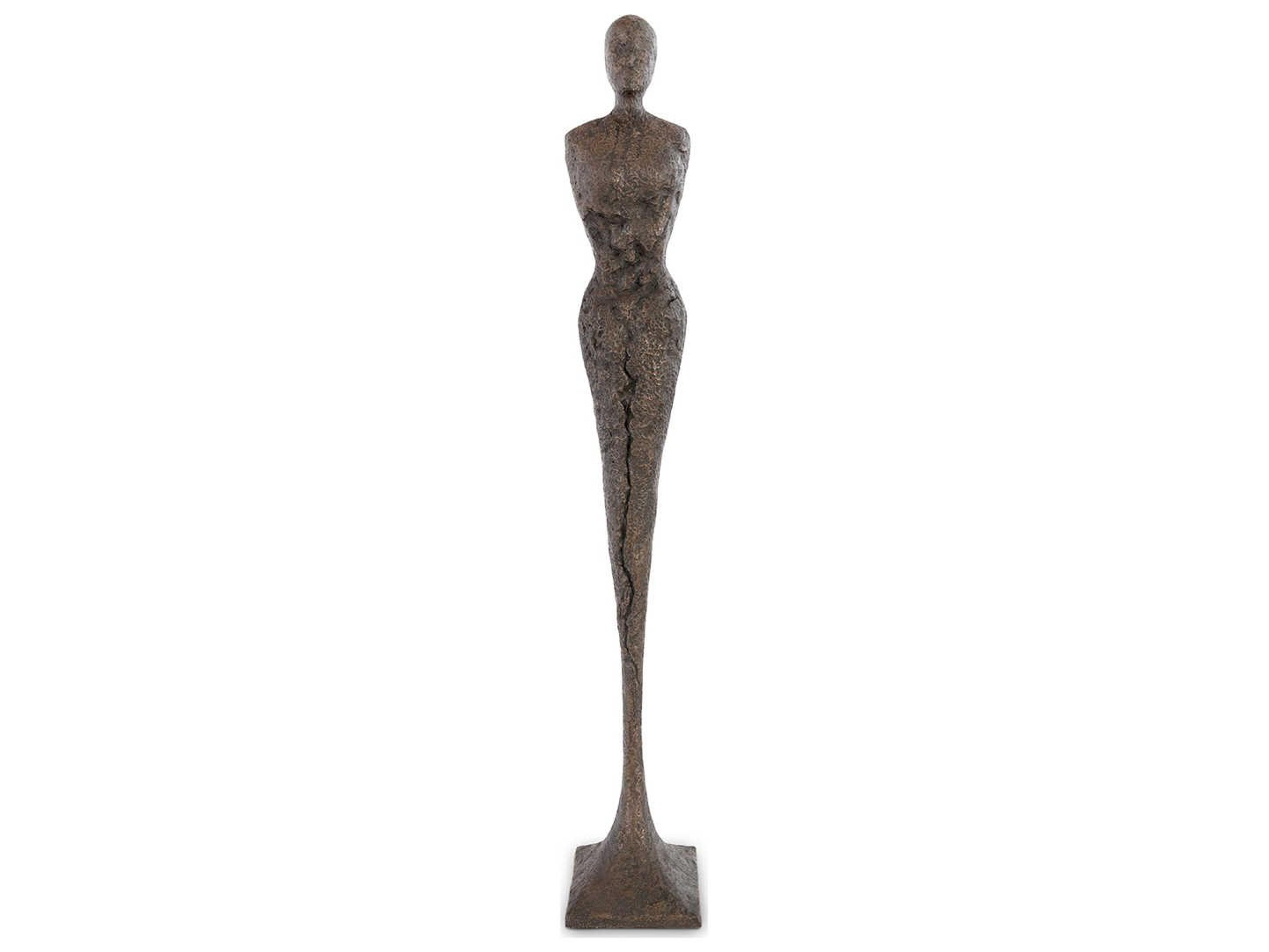 Phillips Collection Bronze Skinny Chiseled Sculpture
