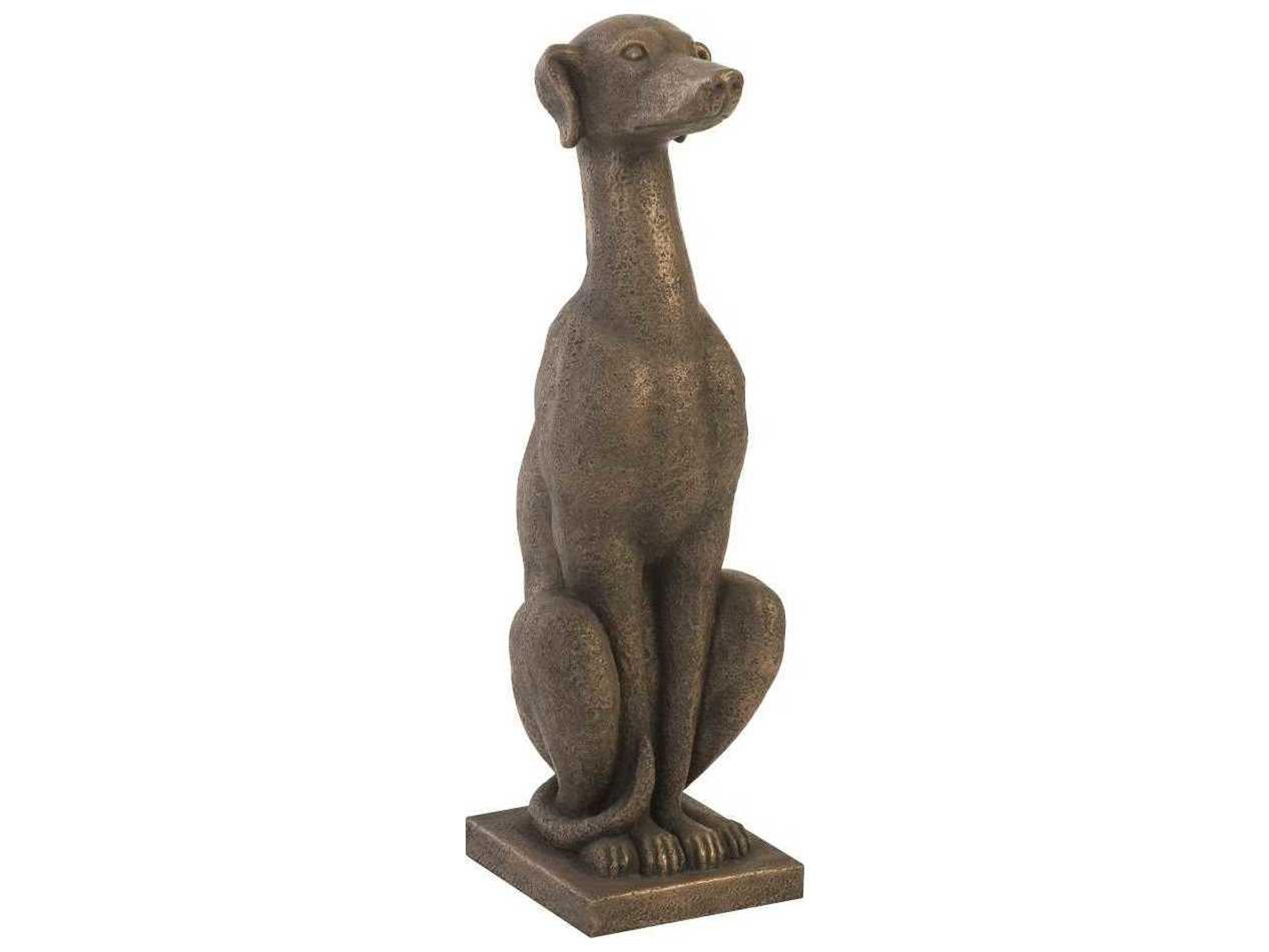 Phillips Collection Bronze Greyhound Sculpture