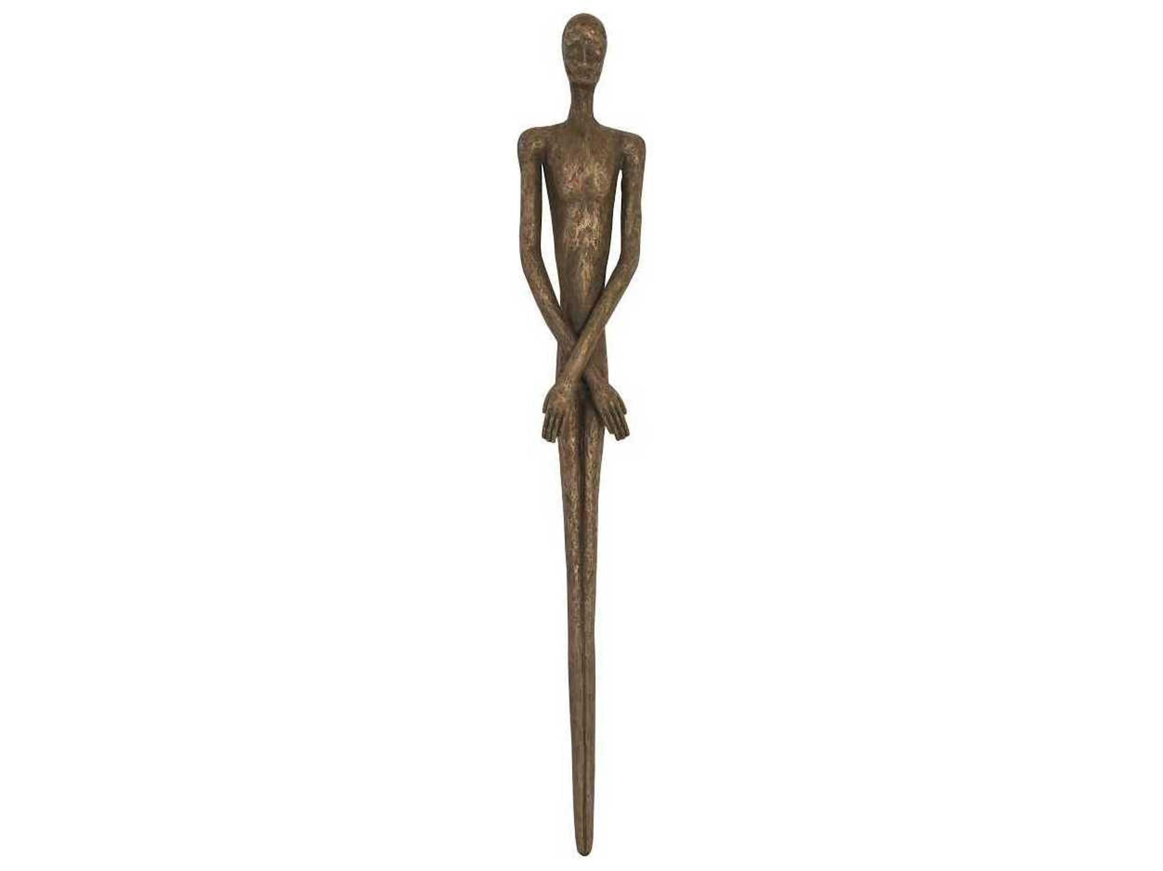 Phillips Collection Bronze Male Sculpture