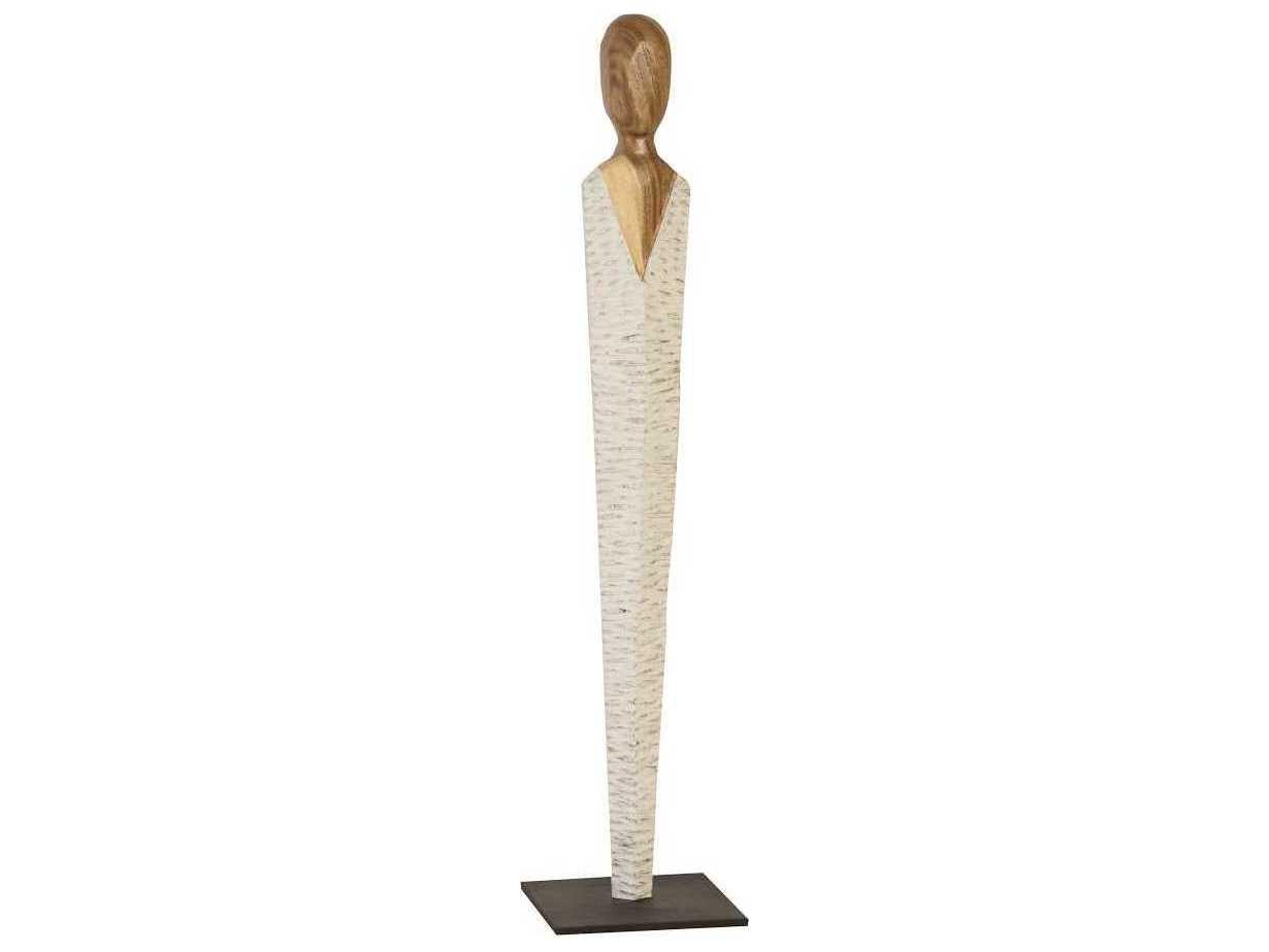 Phillips Collection White Brown Sculpture