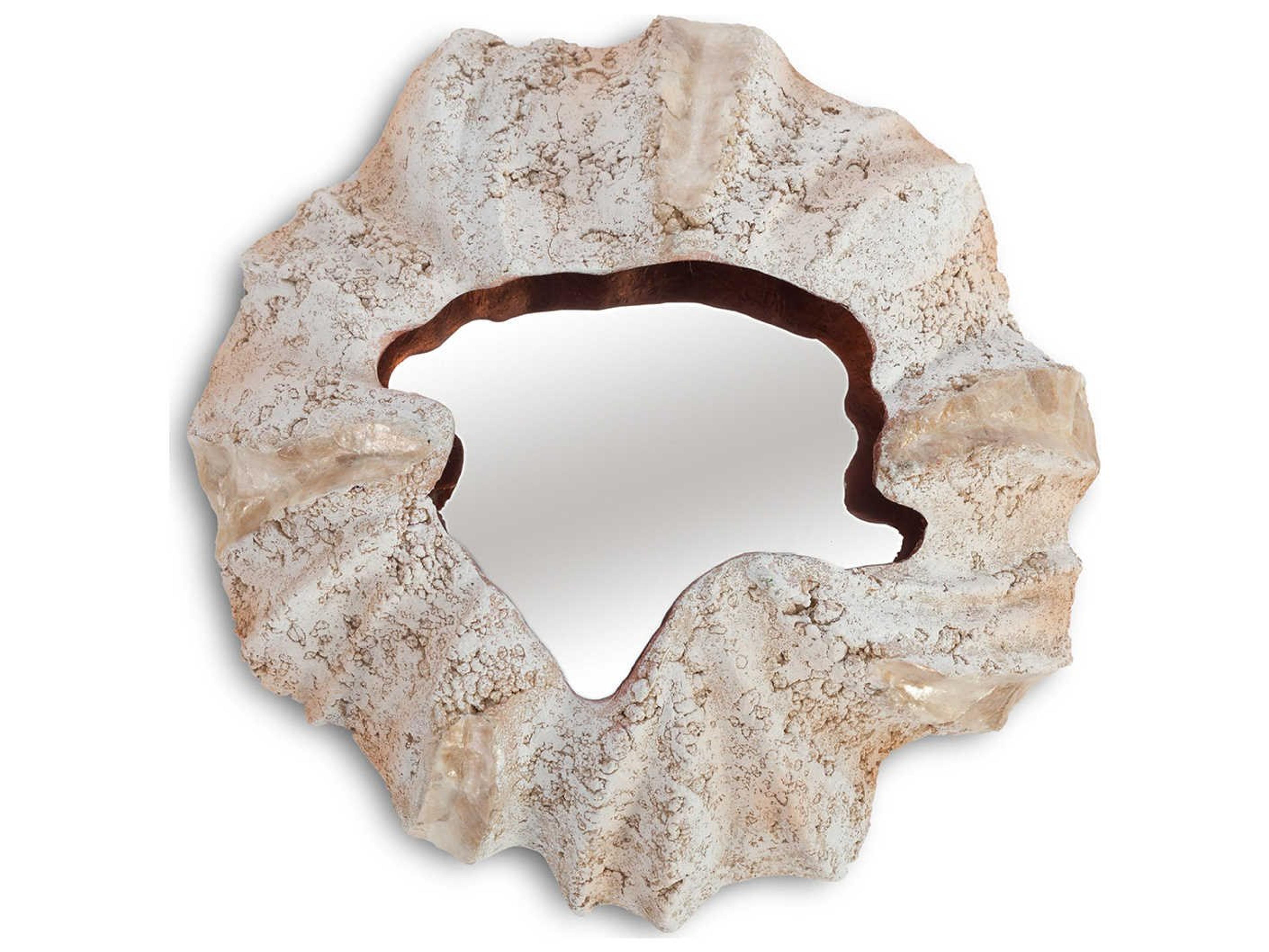 Phillips Collection Off White Wall Mirror