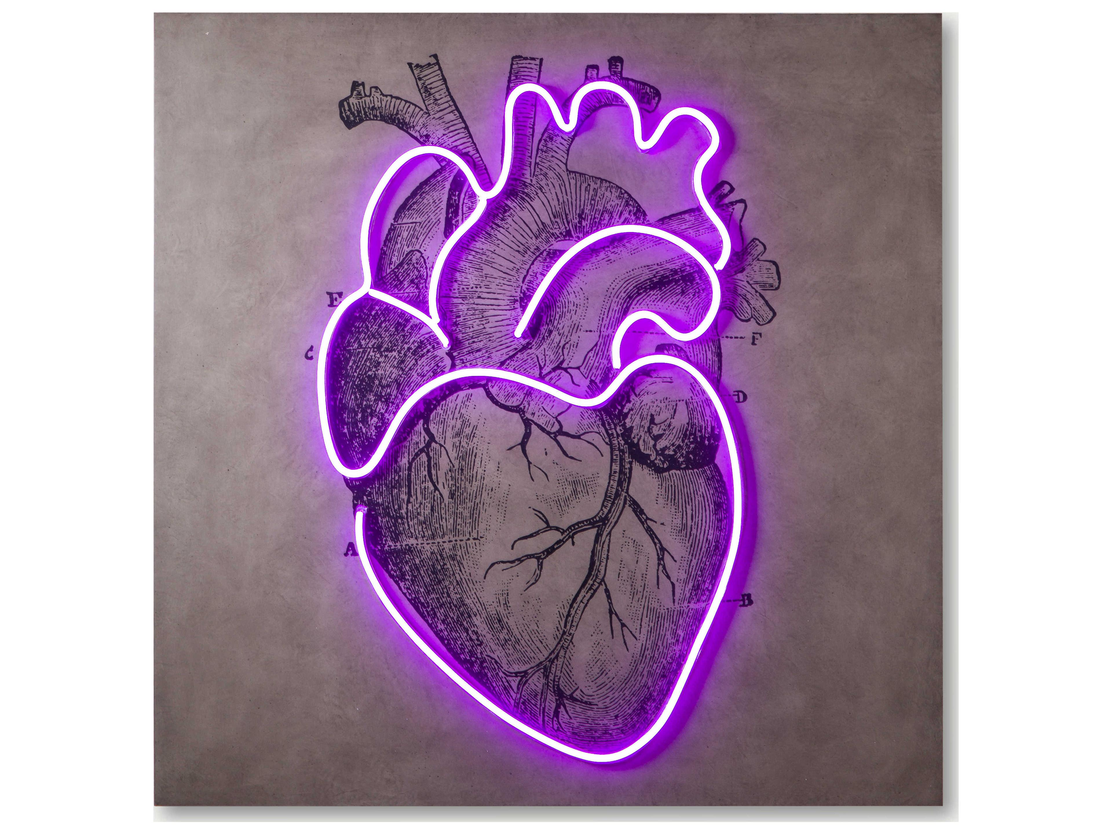 Sonder Living Accent LED Neon Heart