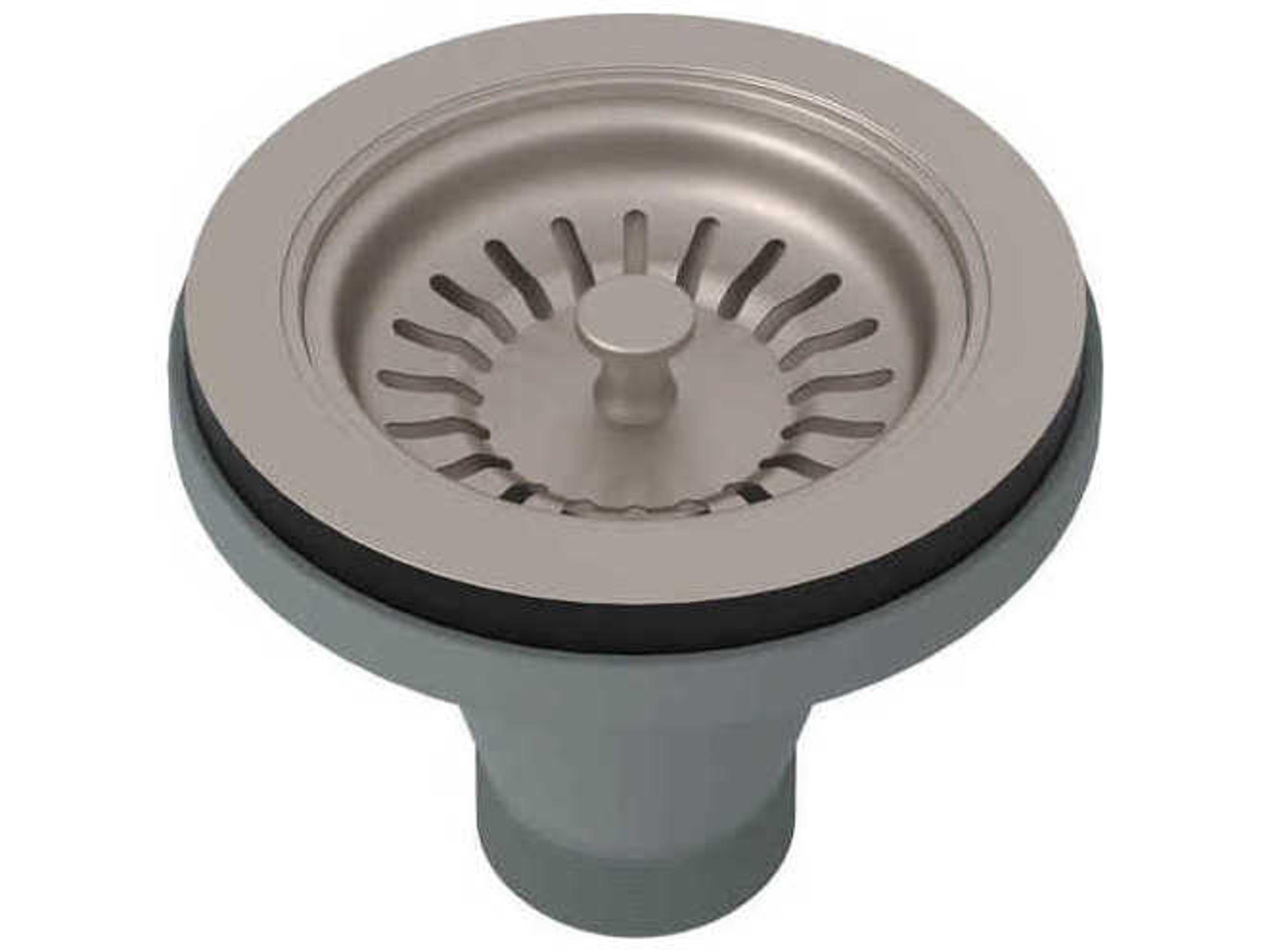 Rohl Satin Nickel Manual Basket Strainer