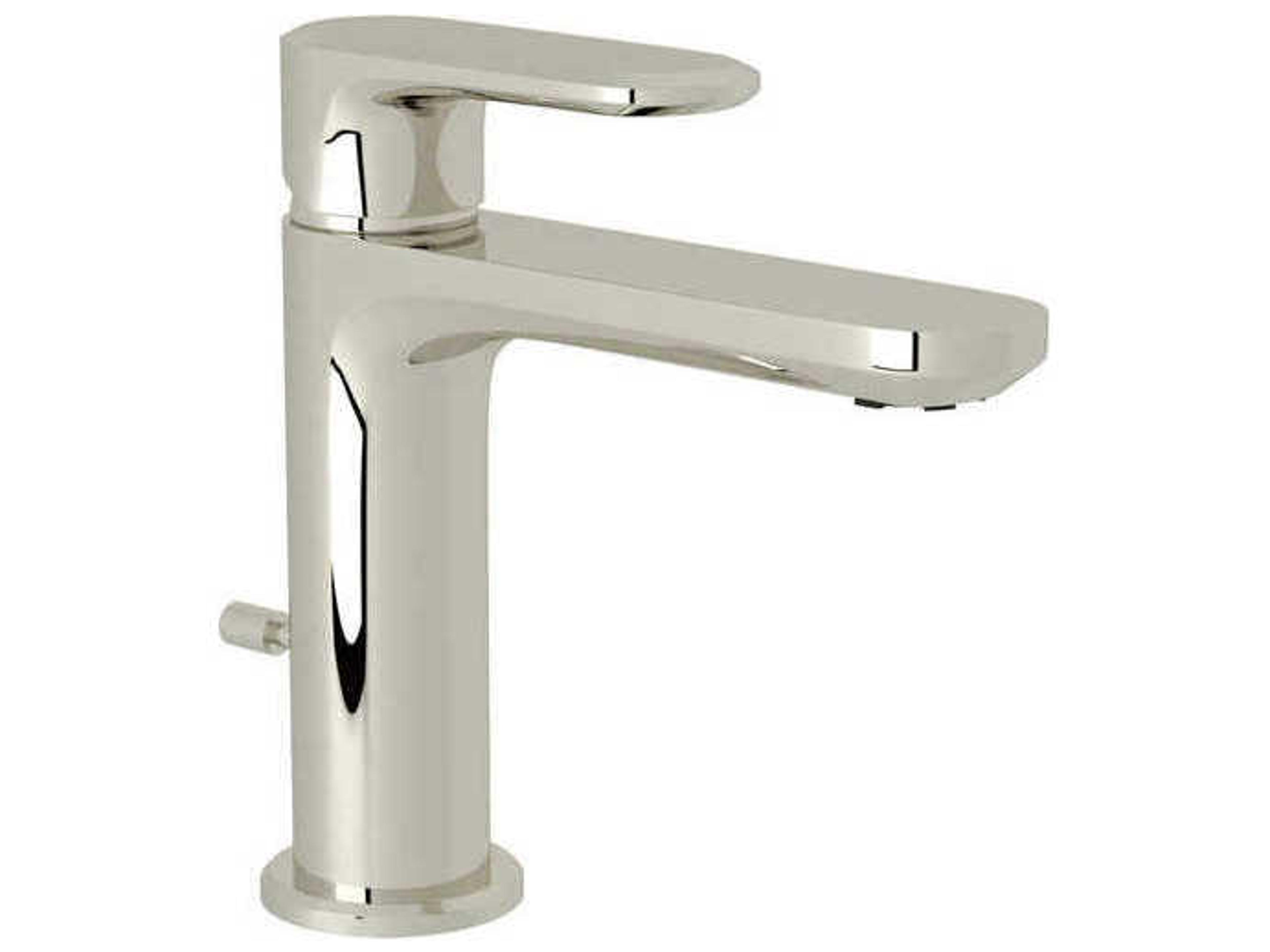 Rohl Meda Polished Nickel Single Handle Lavatory Faucet with Lever Handle